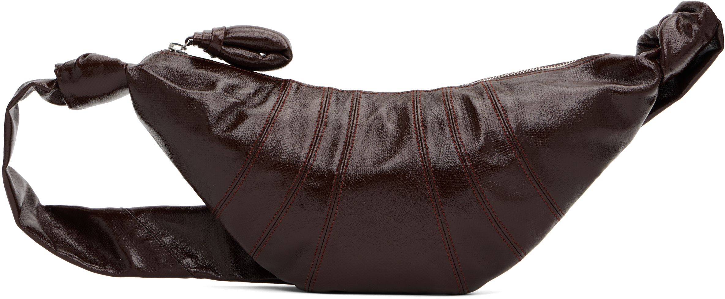 Brown Small Croissant Bag