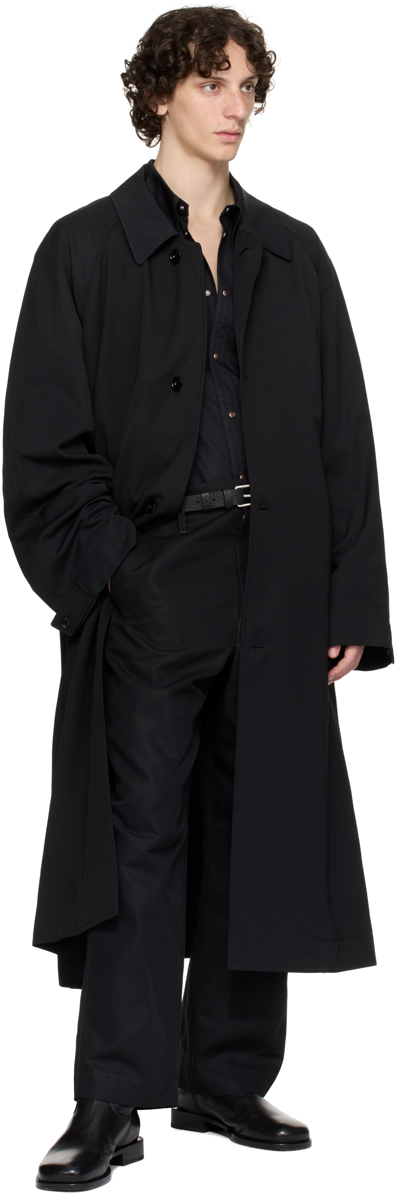 Lemaire Half Overcoat Trench Coat