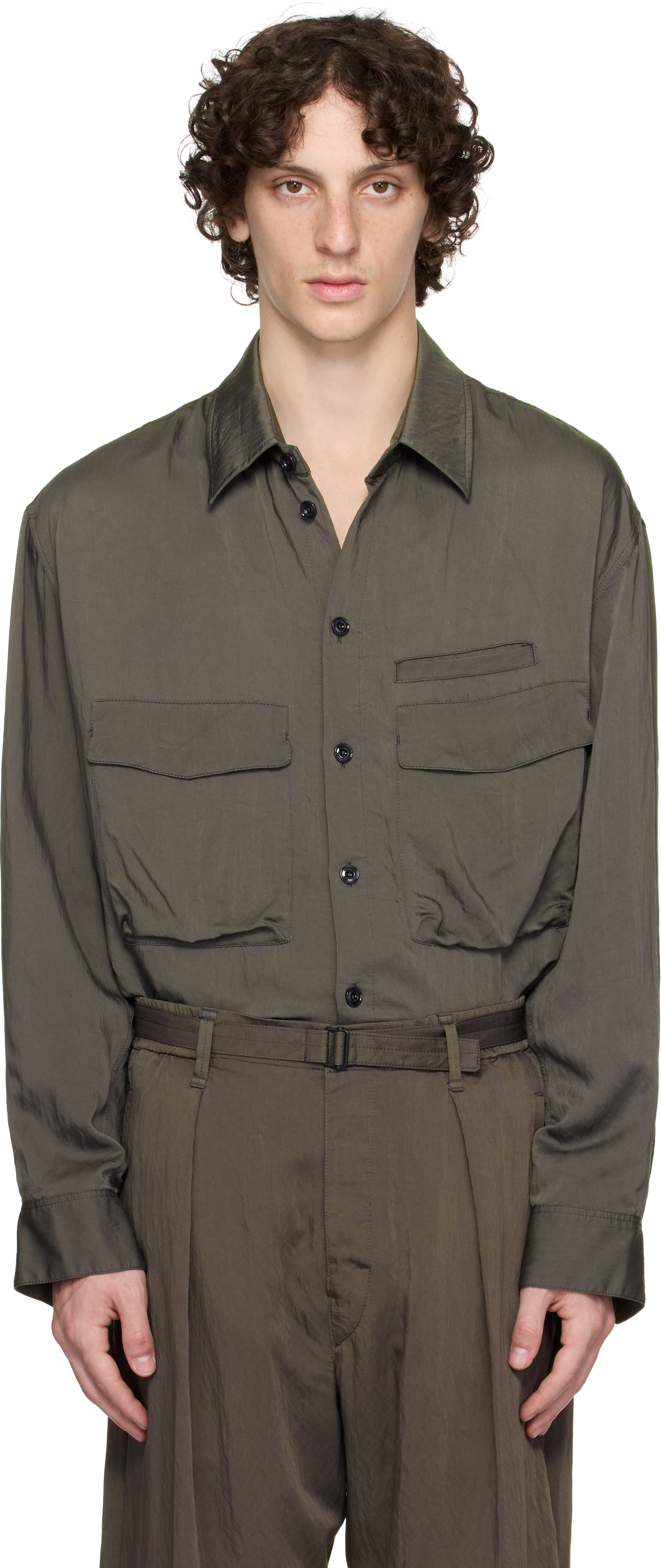 Gray Utility Shirt