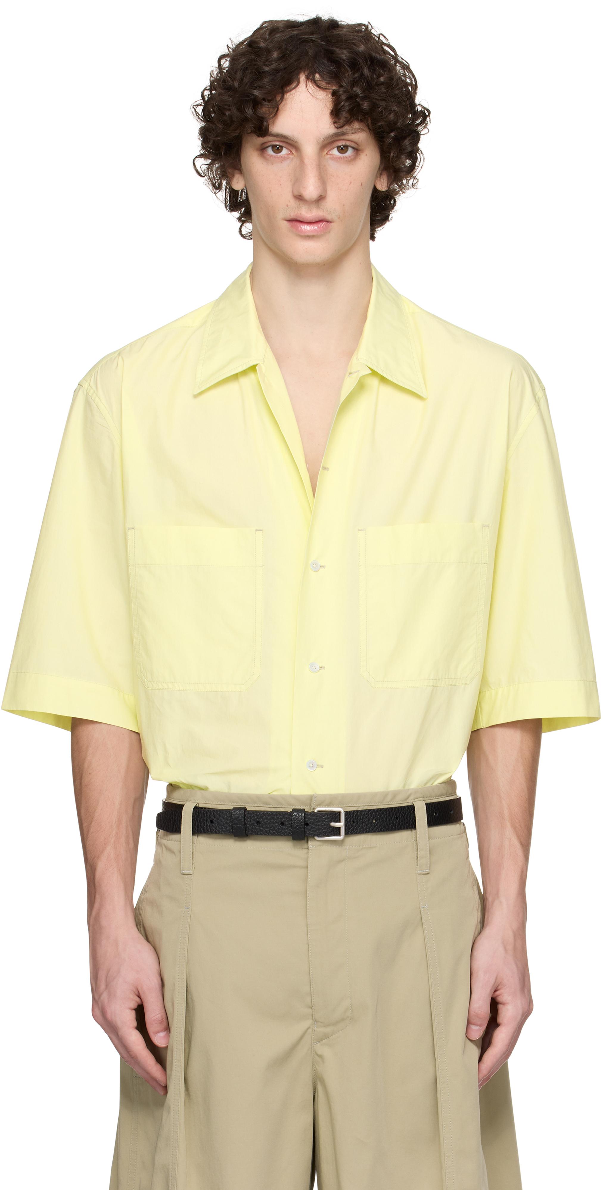Yellow 'Convertible' Shirt