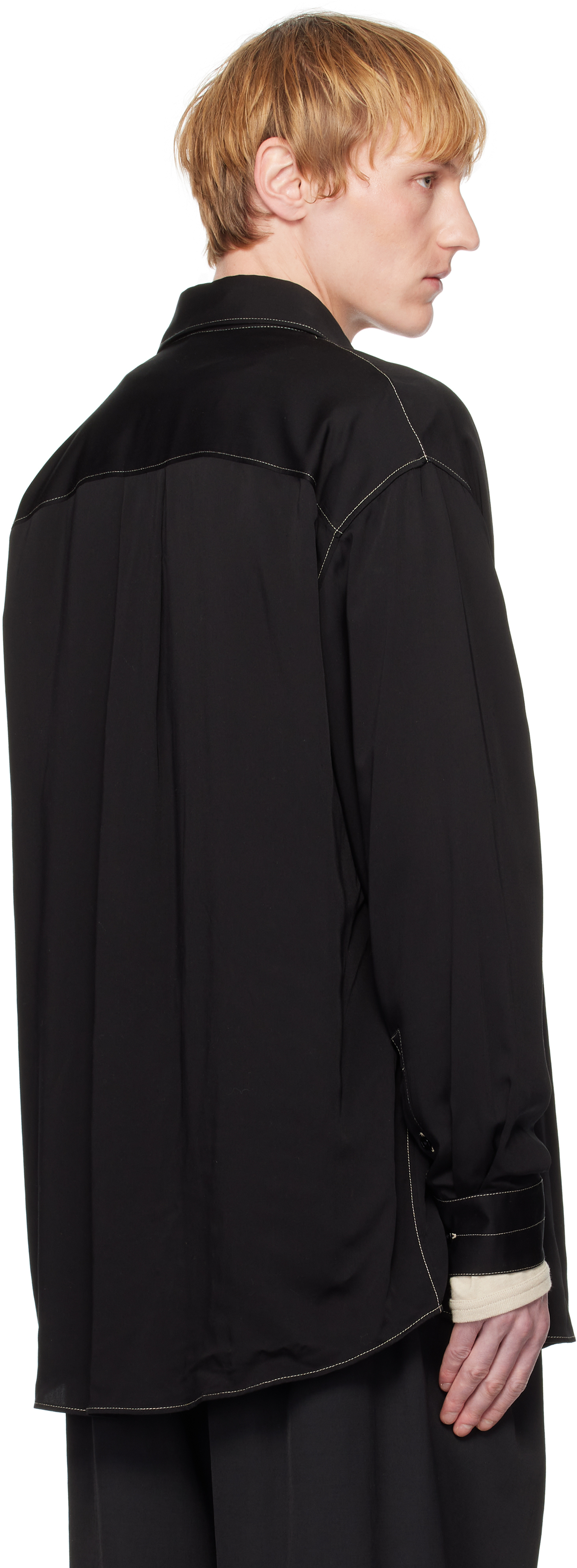Lemaire Black Loop Shirt
