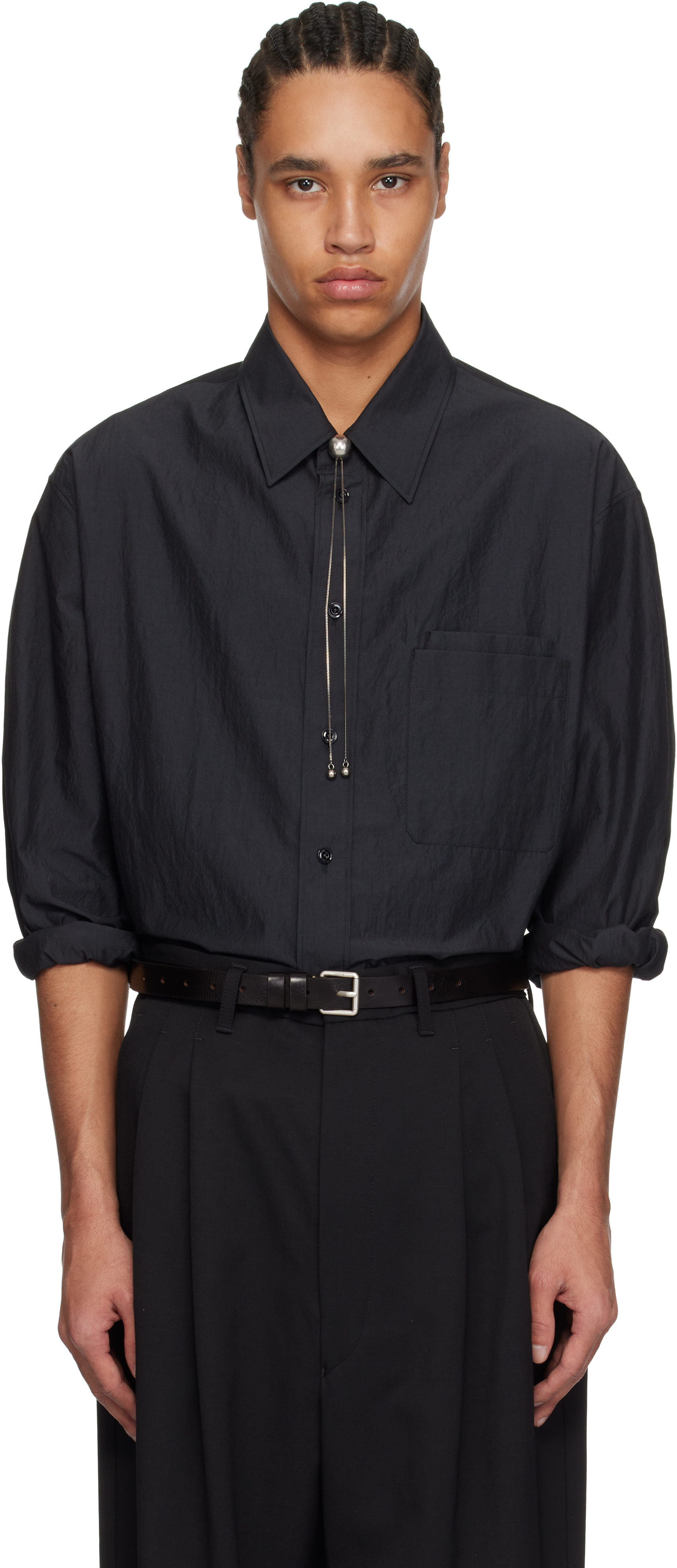 Yellow Double Pocket Shirt