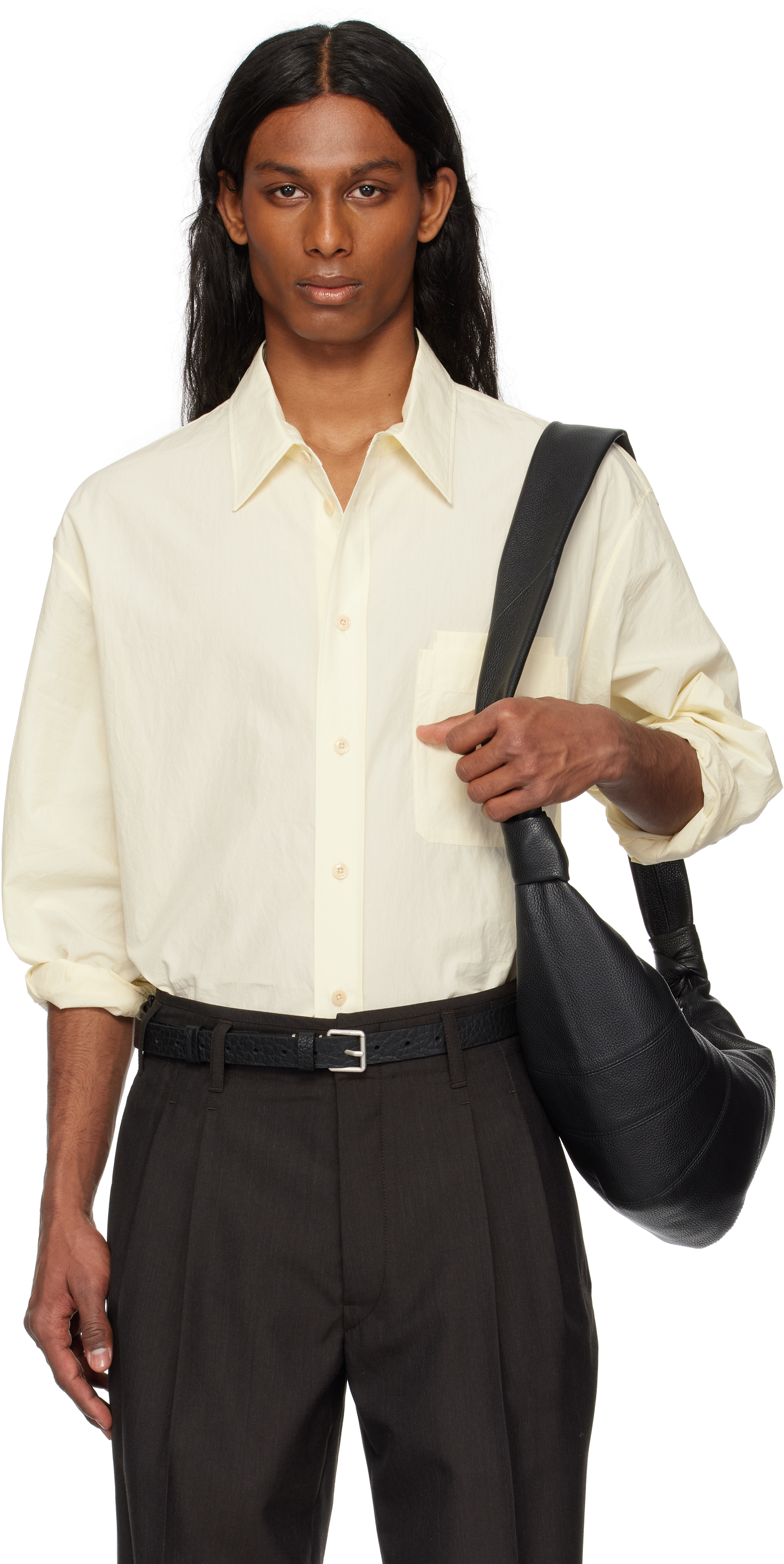 Yellow Double Pocket Shirt