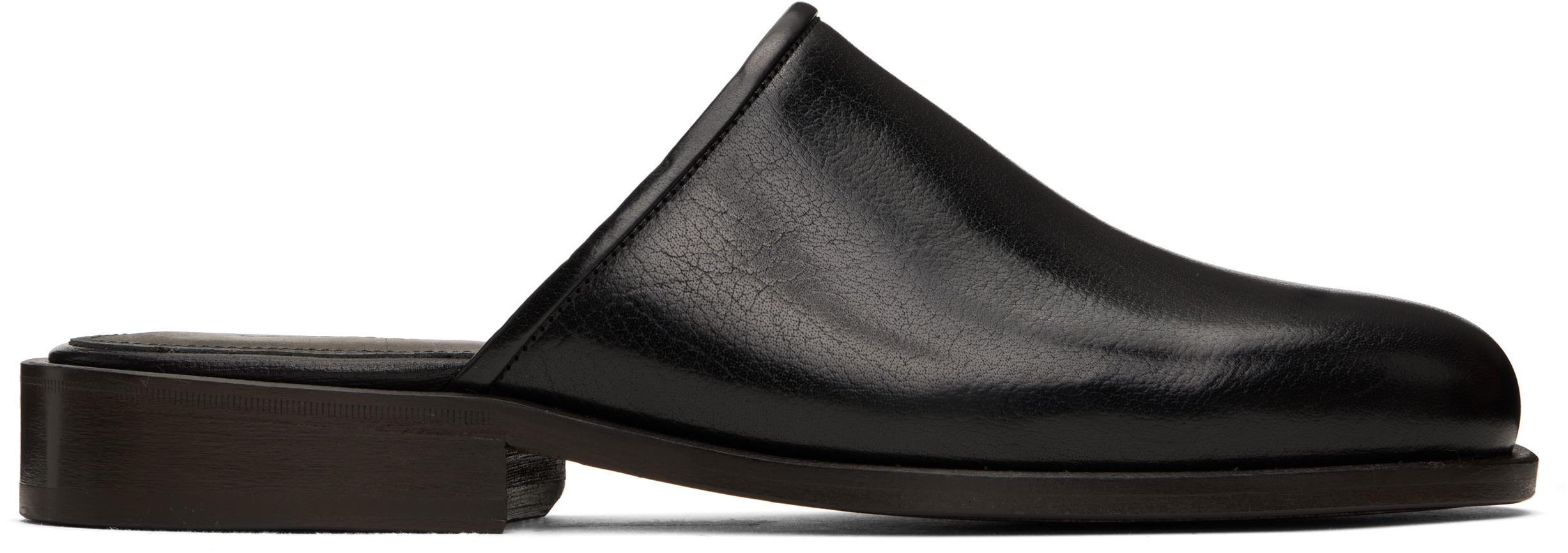 Black Square Mules