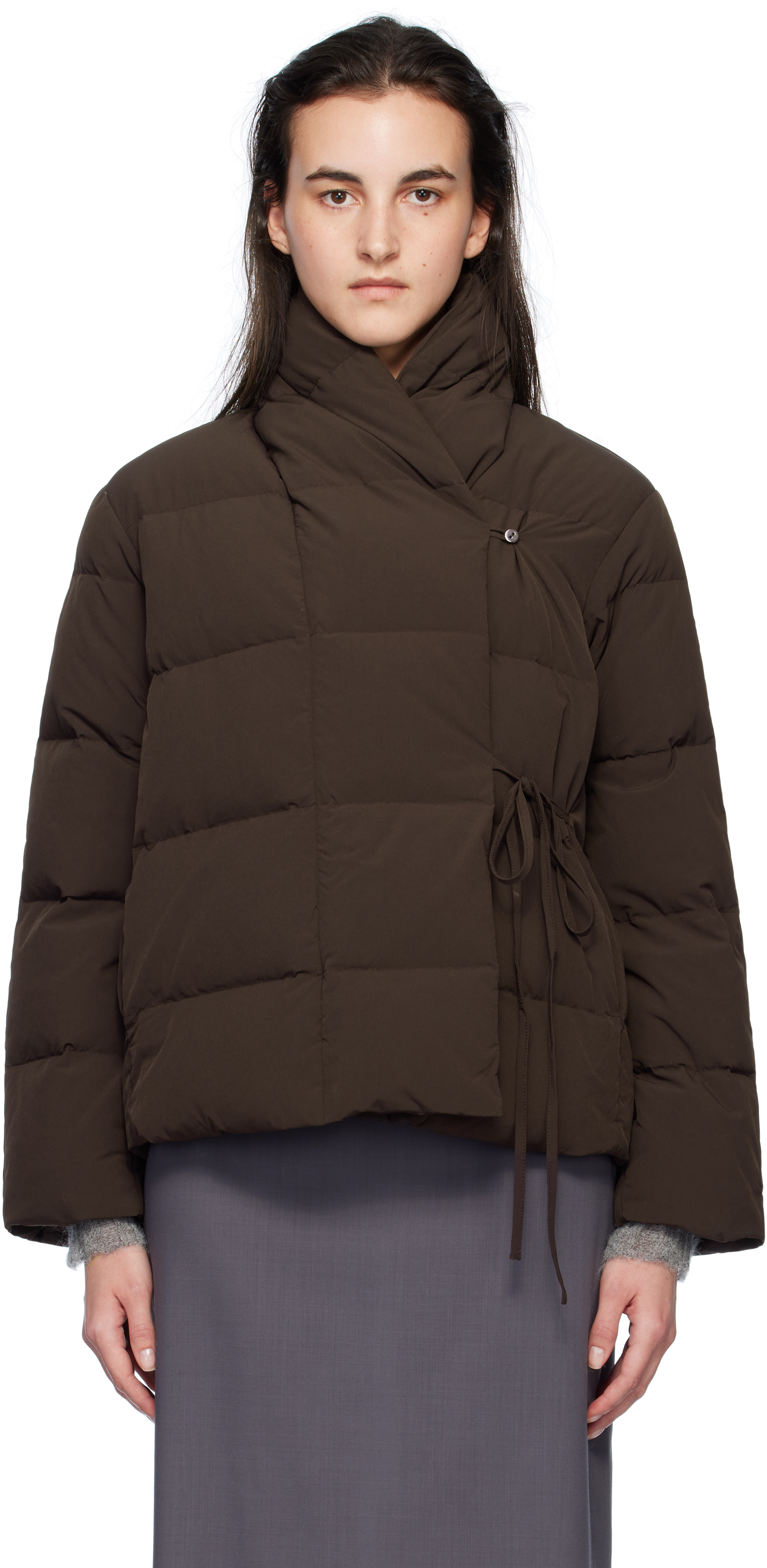 Brown Ash Down Jacket