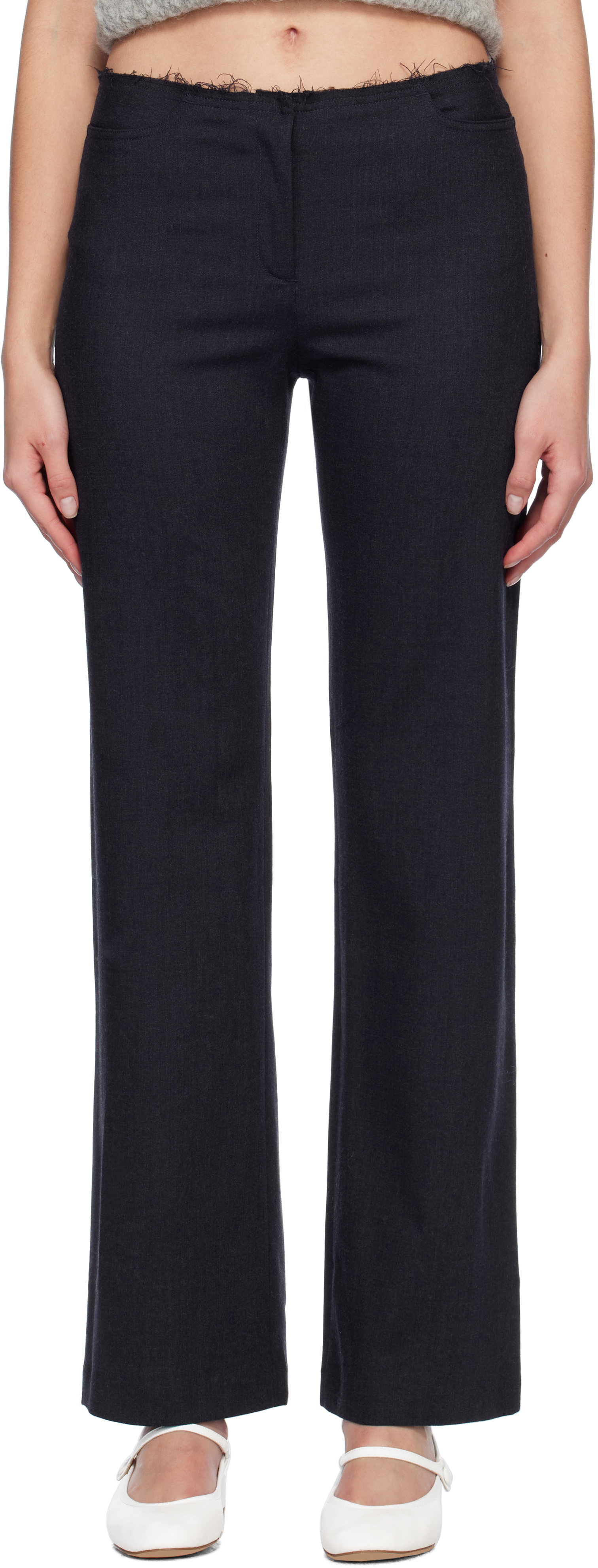 Navy Sienna Trousers