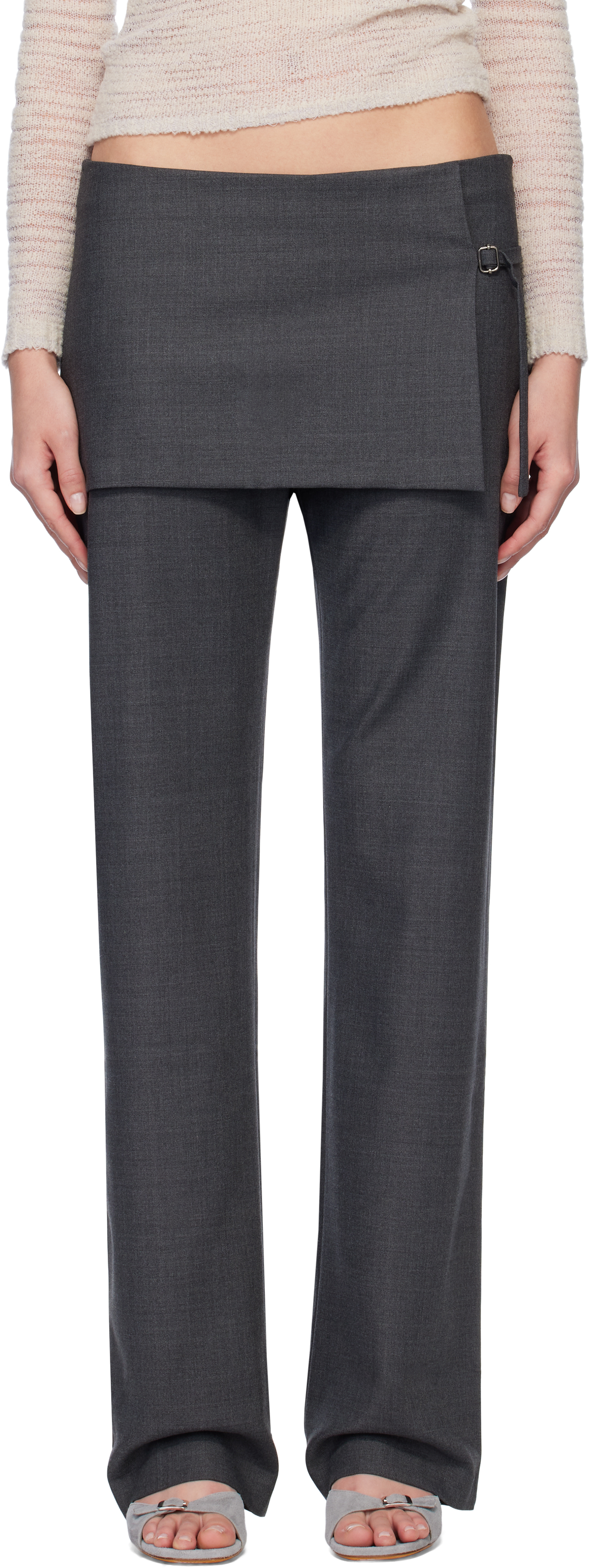 Gray Archive Trousers