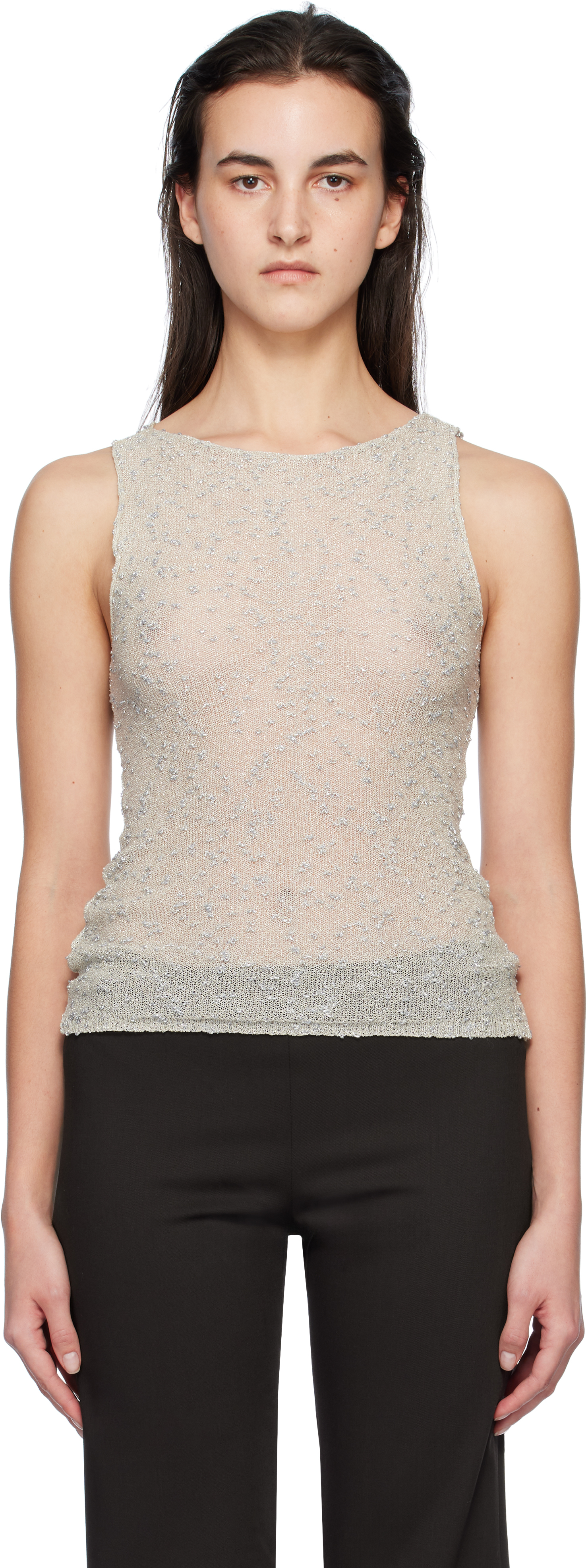 Silver Haster Tank Top