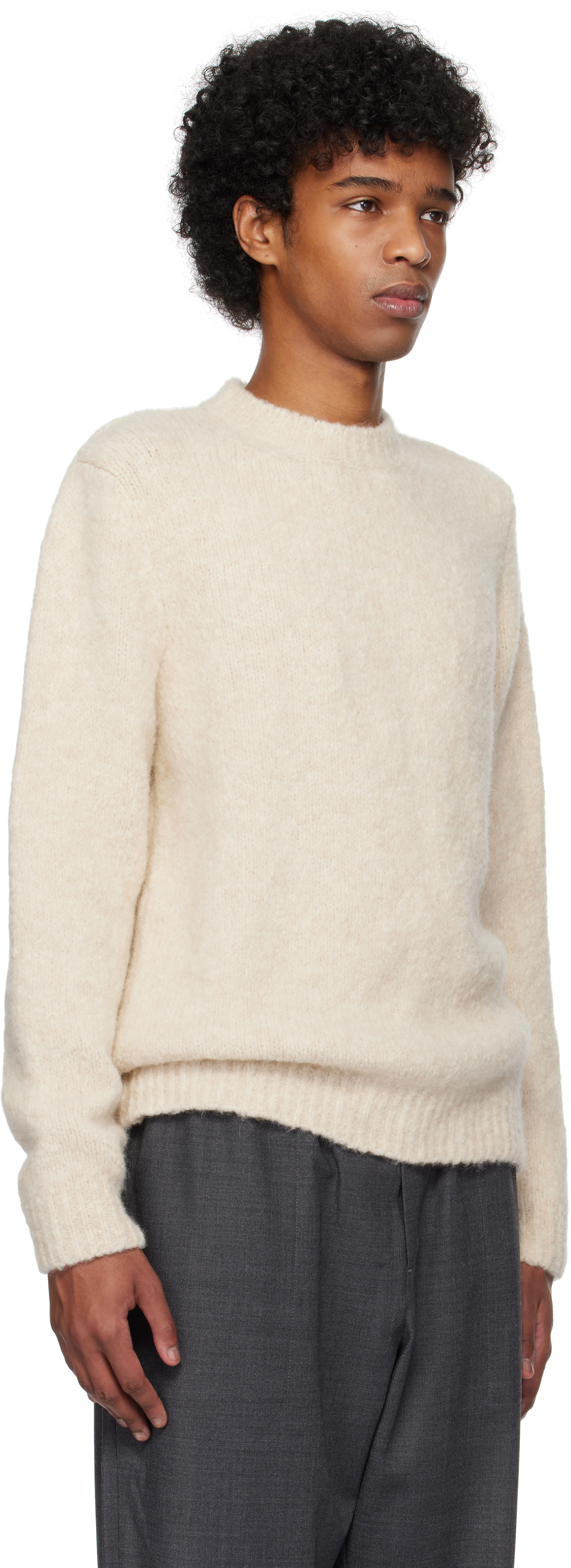 PALOMA WOOL OFF-WHITE CRUSH B SWEATER