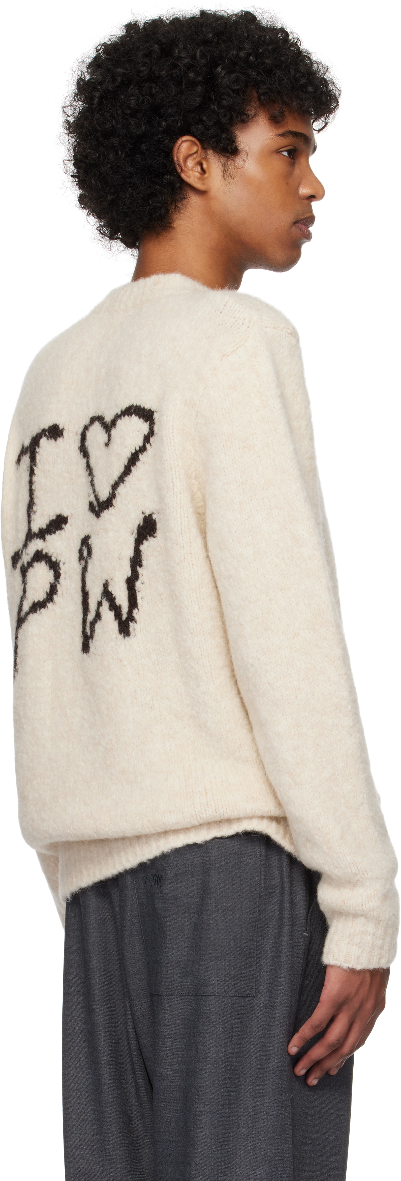 PALOMA WOOL OFF-WHITE CRUSH B SWEATER