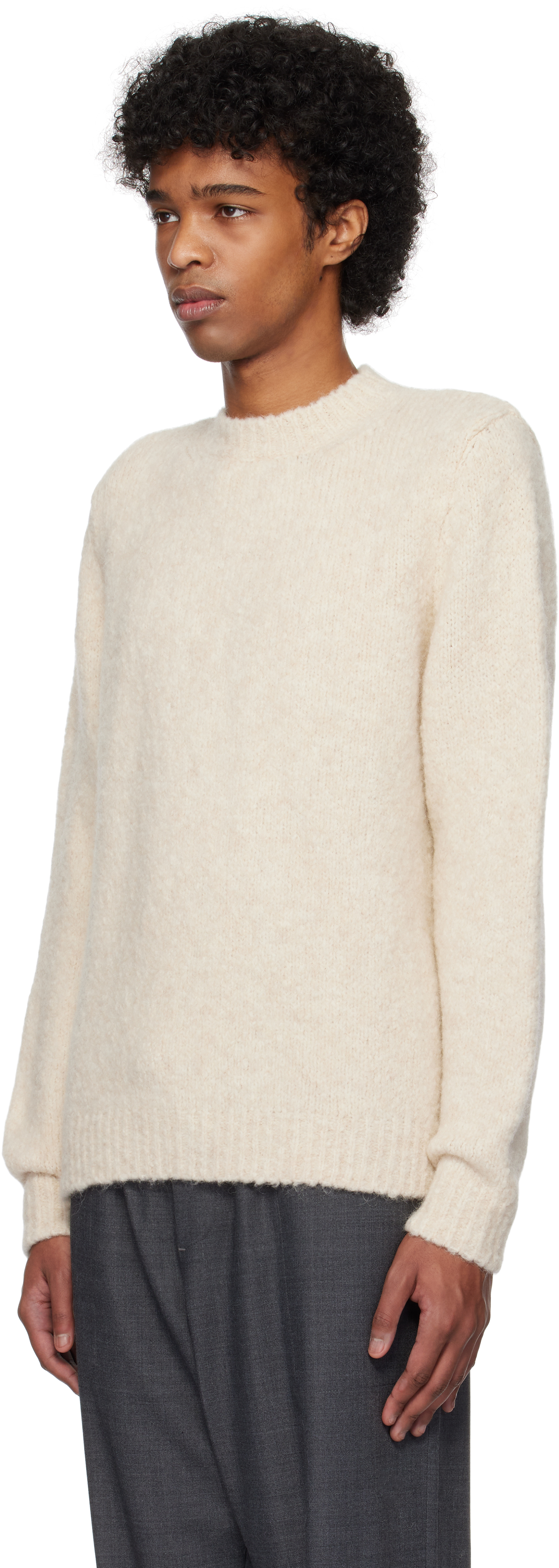 PALOMA WOOL OFF-WHITE CRUSH B SWEATER