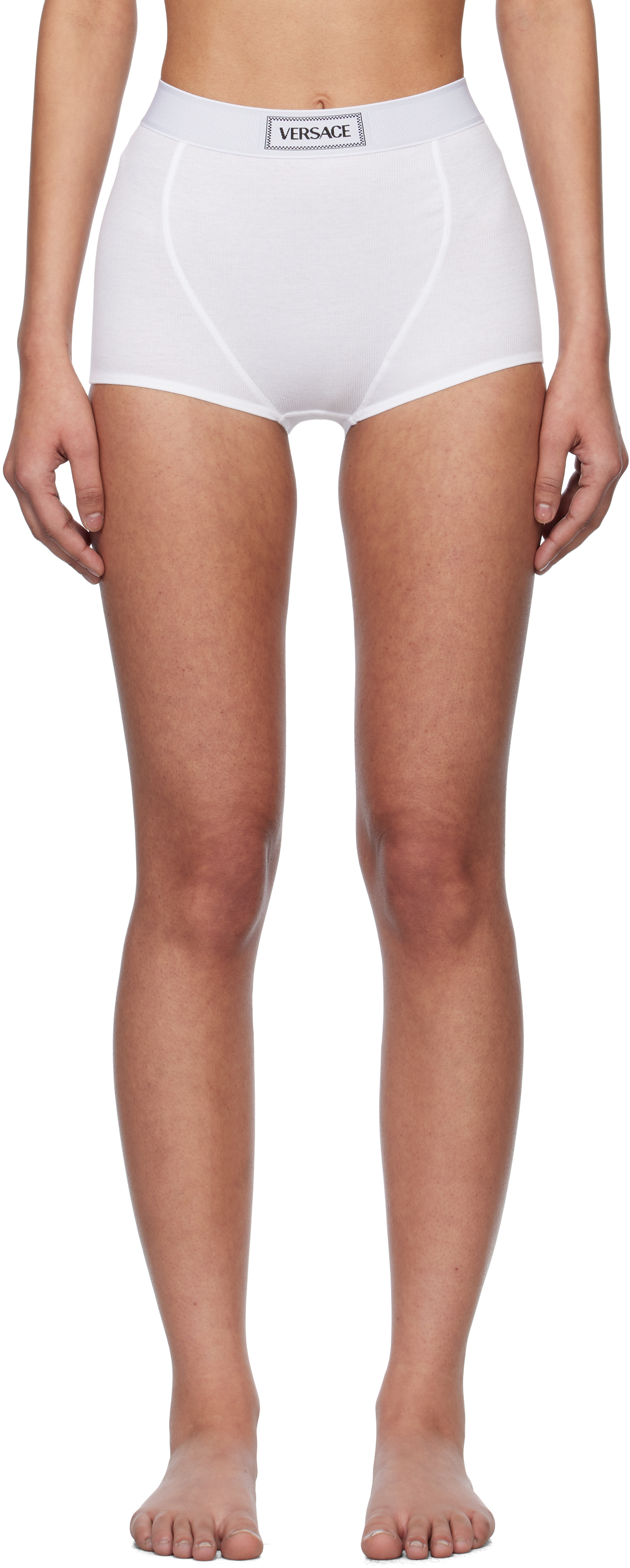 【関税込み】Versace Underwear ブラック シア ボクサーショーツ Versace Underwear for Women FW25 Collection | SSENSE 日本