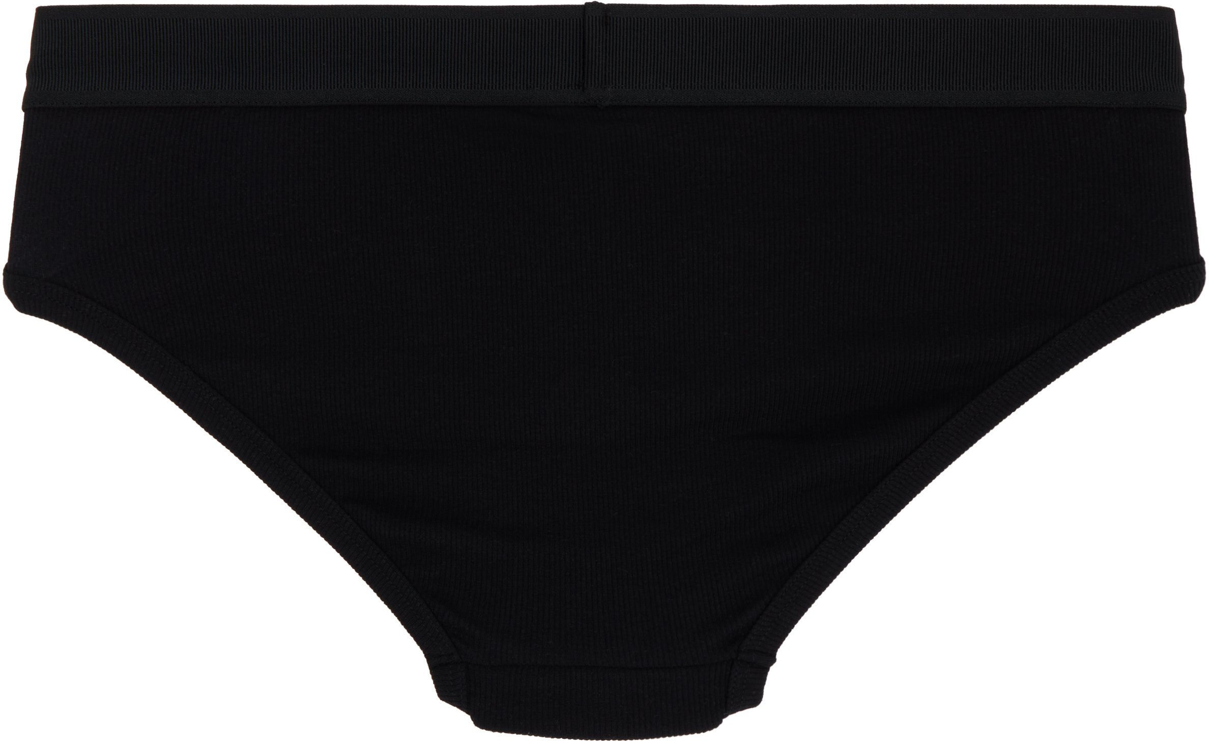 Versace Black 90s Vintage Logo Briefs In 1b000-black