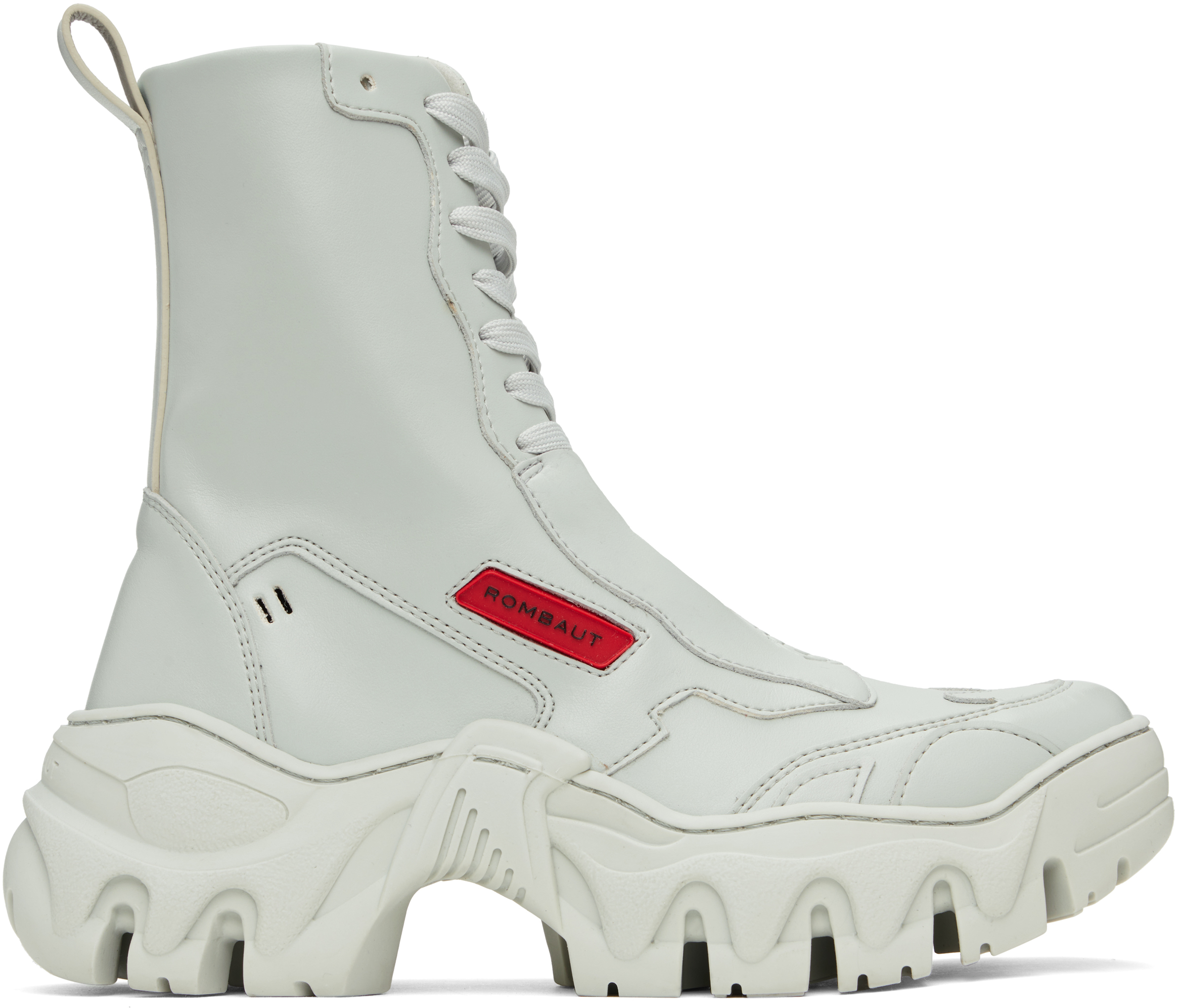 最安値に挑戦！ Rombaut: SSENSE | Boots II Boccaccio Gray Exclusive SSENSE 靴