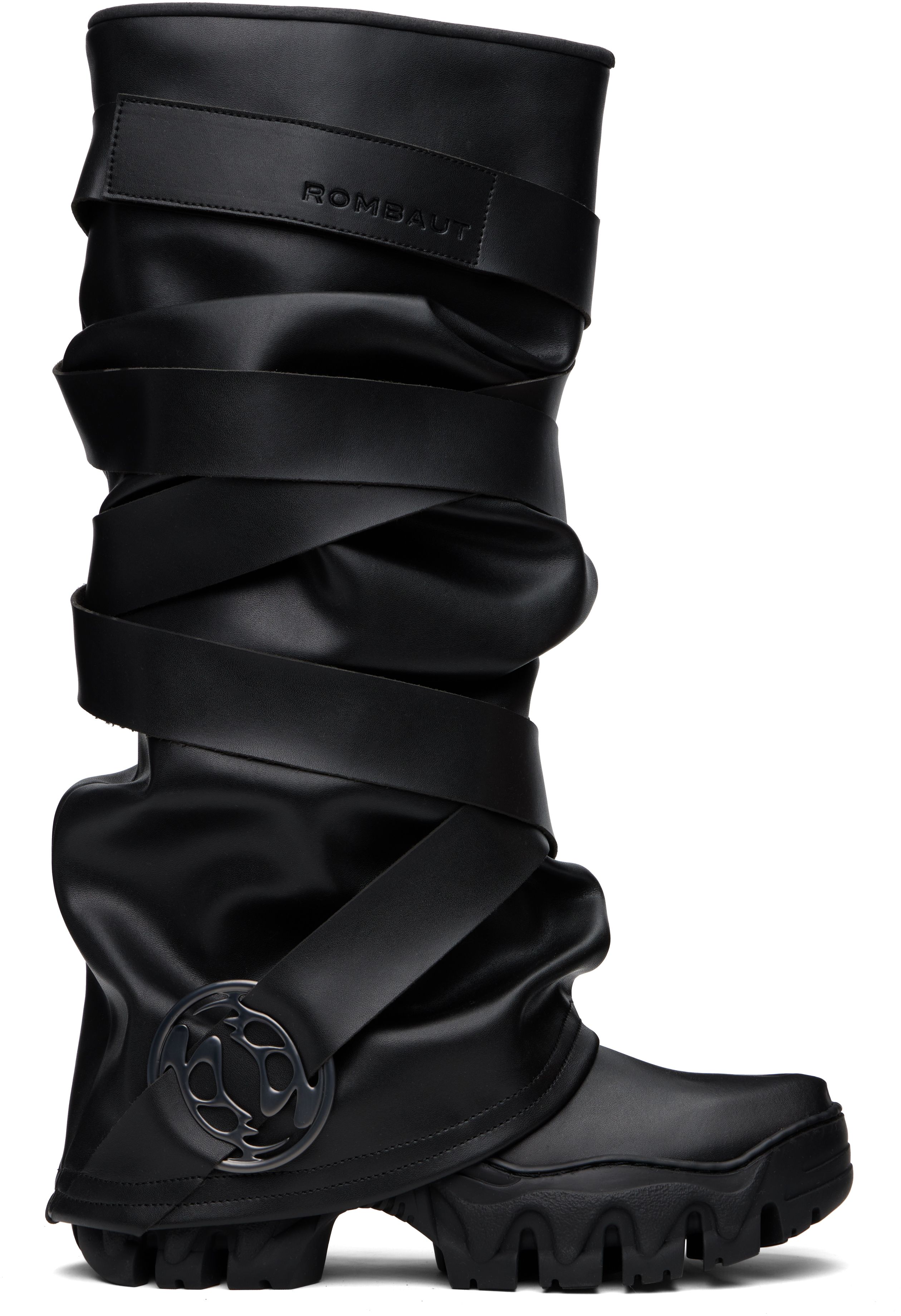 Black Monk Boots