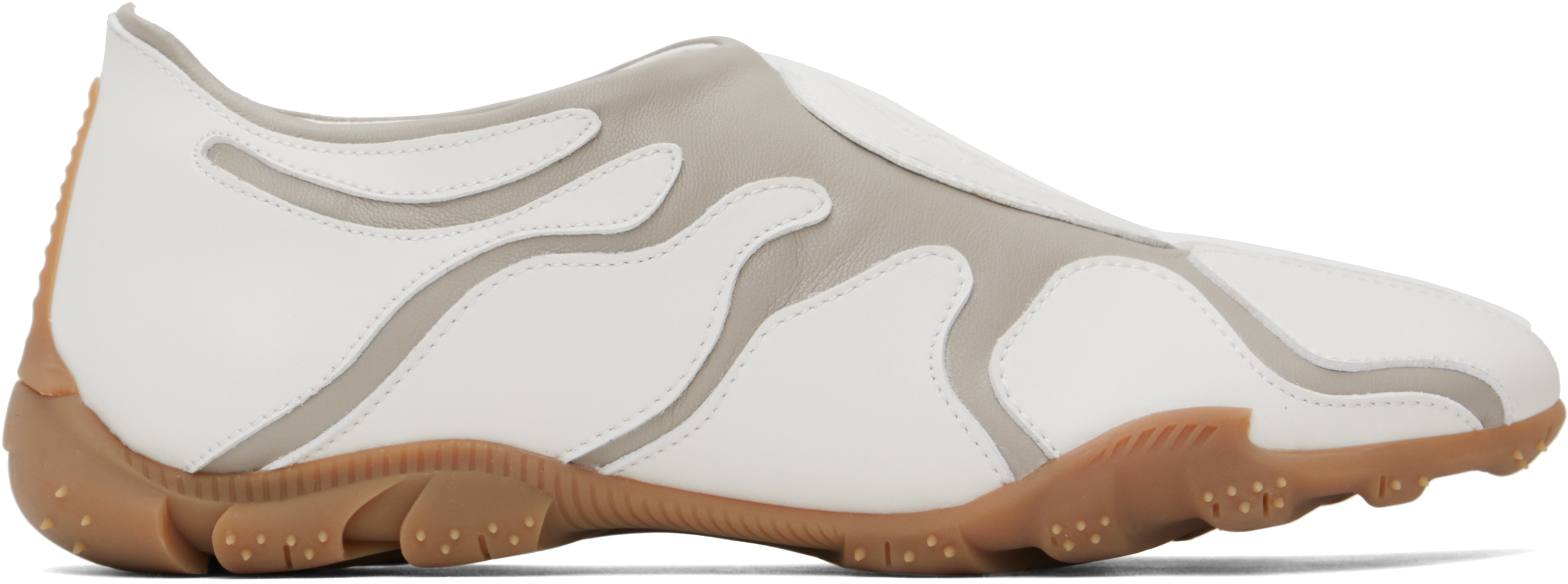 【関税込み】Rombaut ホワイト&グレー DAO スニーカー White & Gray DAO Sneakers by Rombaut on Sale