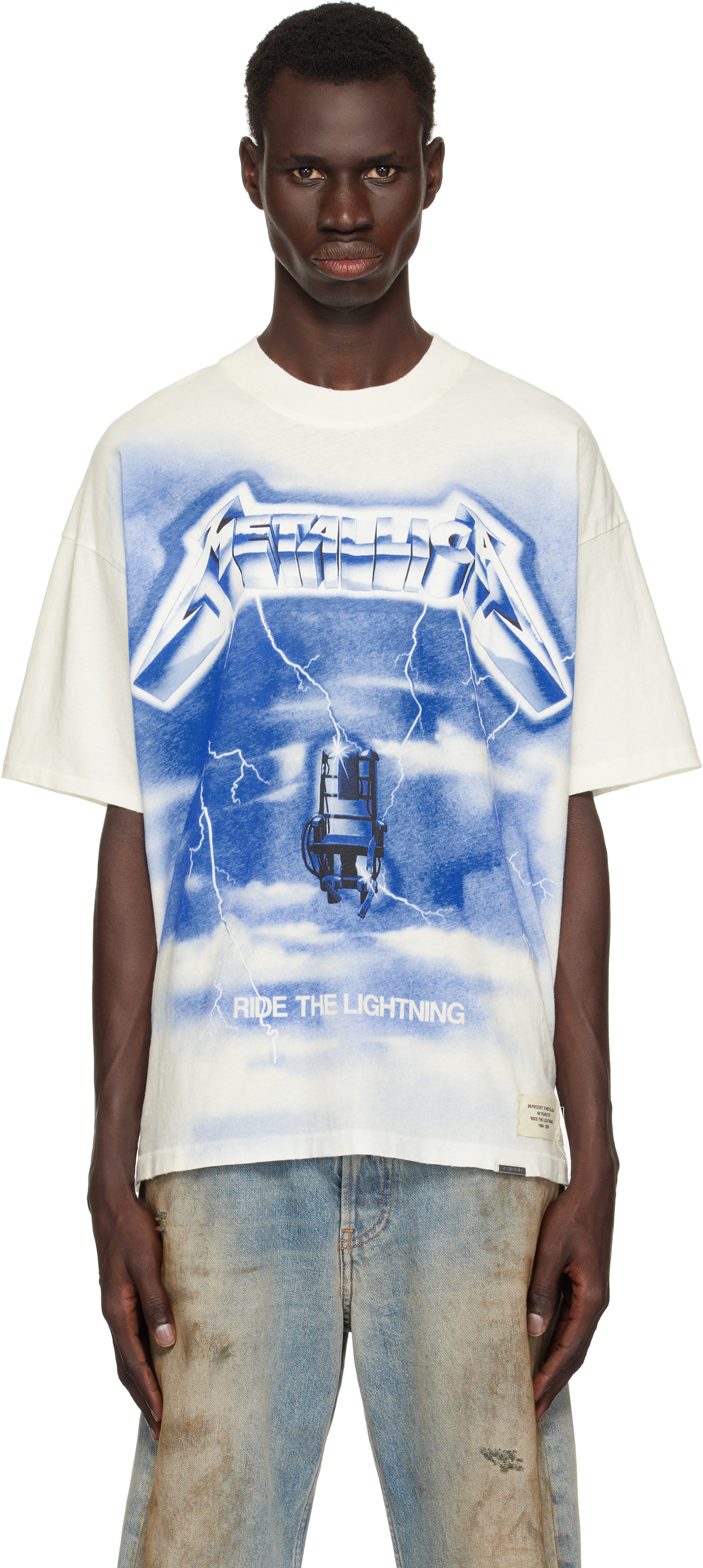Represent: Off-White 'Metallica Ride the Lightning' T-shirt
