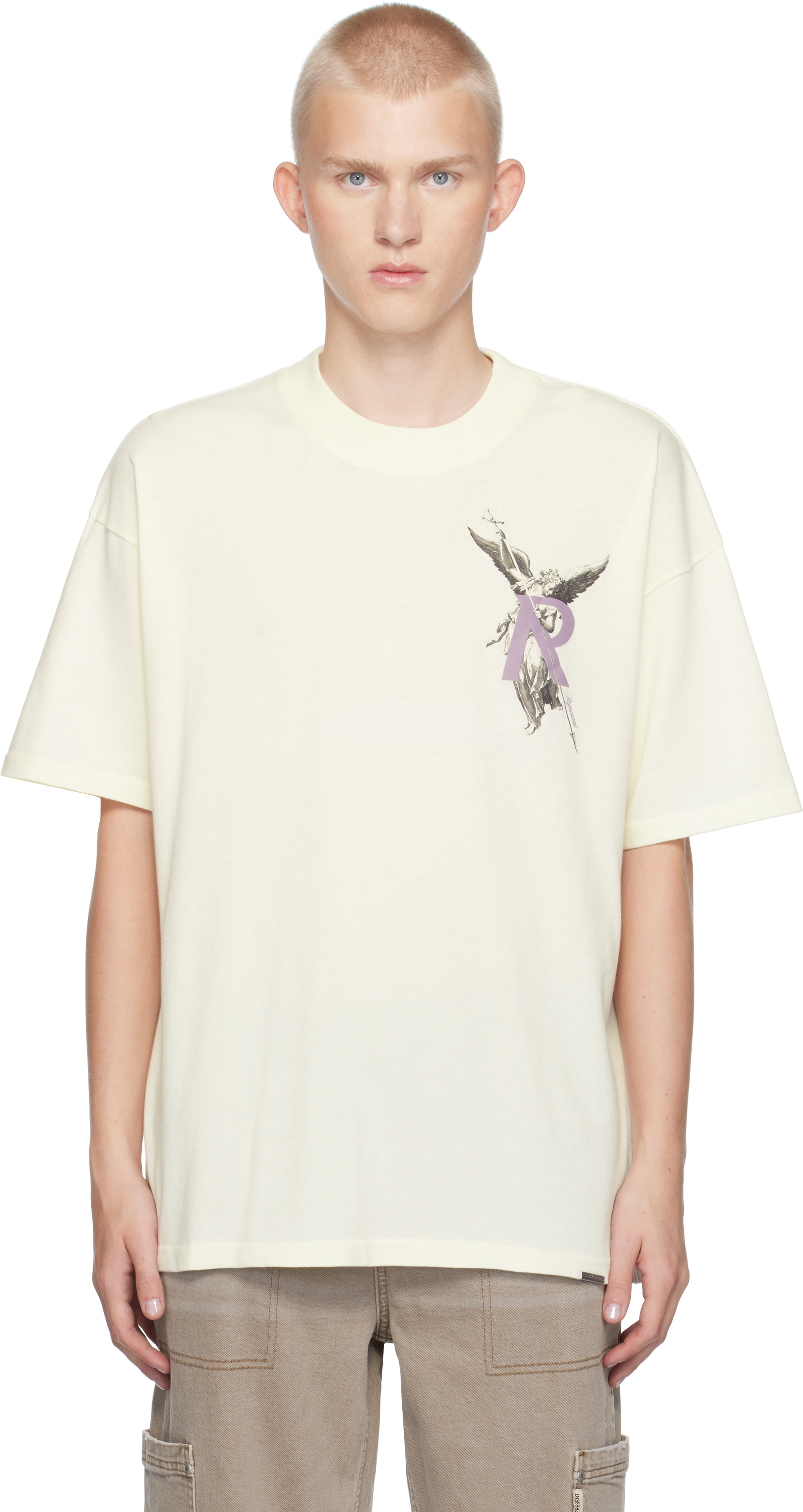 【関税込み】Represent オフホワイト Archangel Tシャツ Representのオフホワイト Archangel Tシャツがセール中