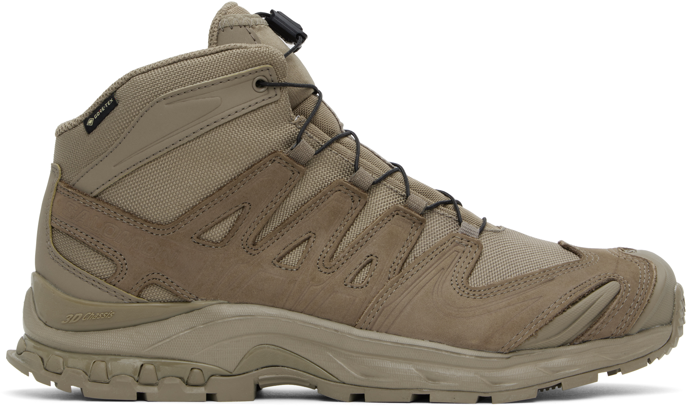 Salomon x Rier XA Mid GTX Argile ★ 関税/送料込 Taupe Salomon Edition XA MID GTX Boots by Rier on Sale