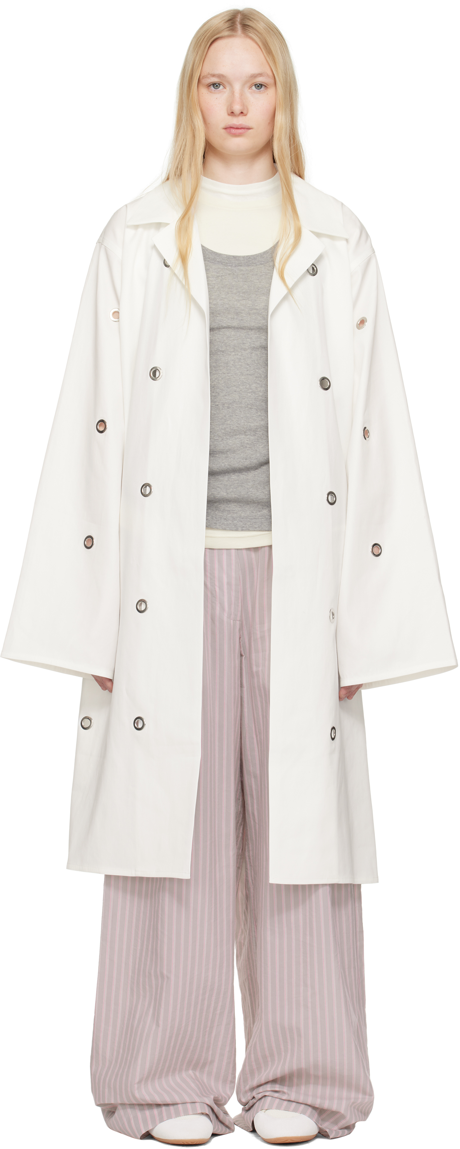 Off-White Chesterfield Coat