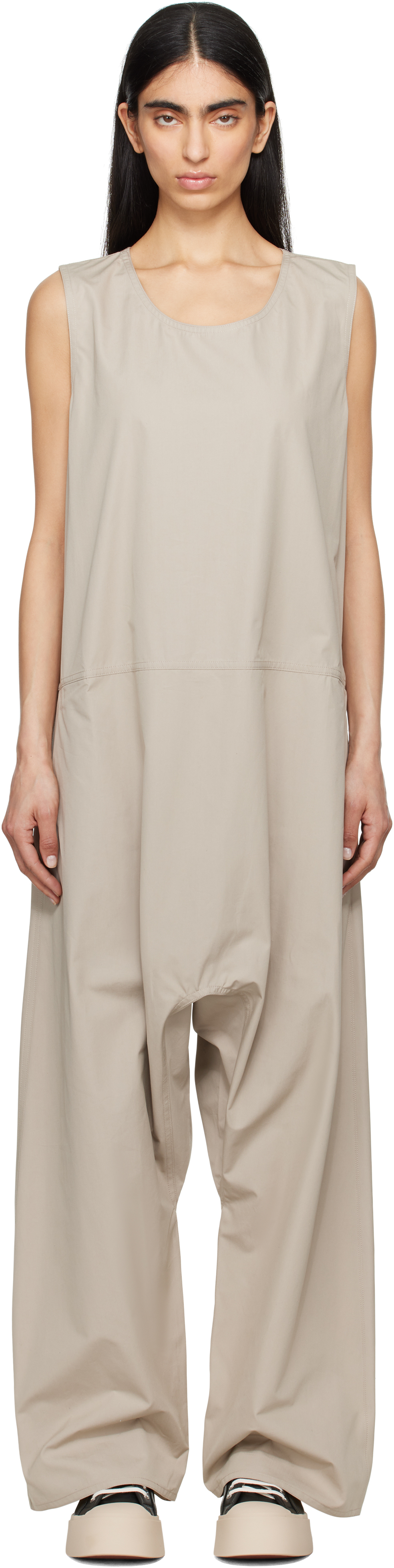 Beige Portofino Jumpsuit