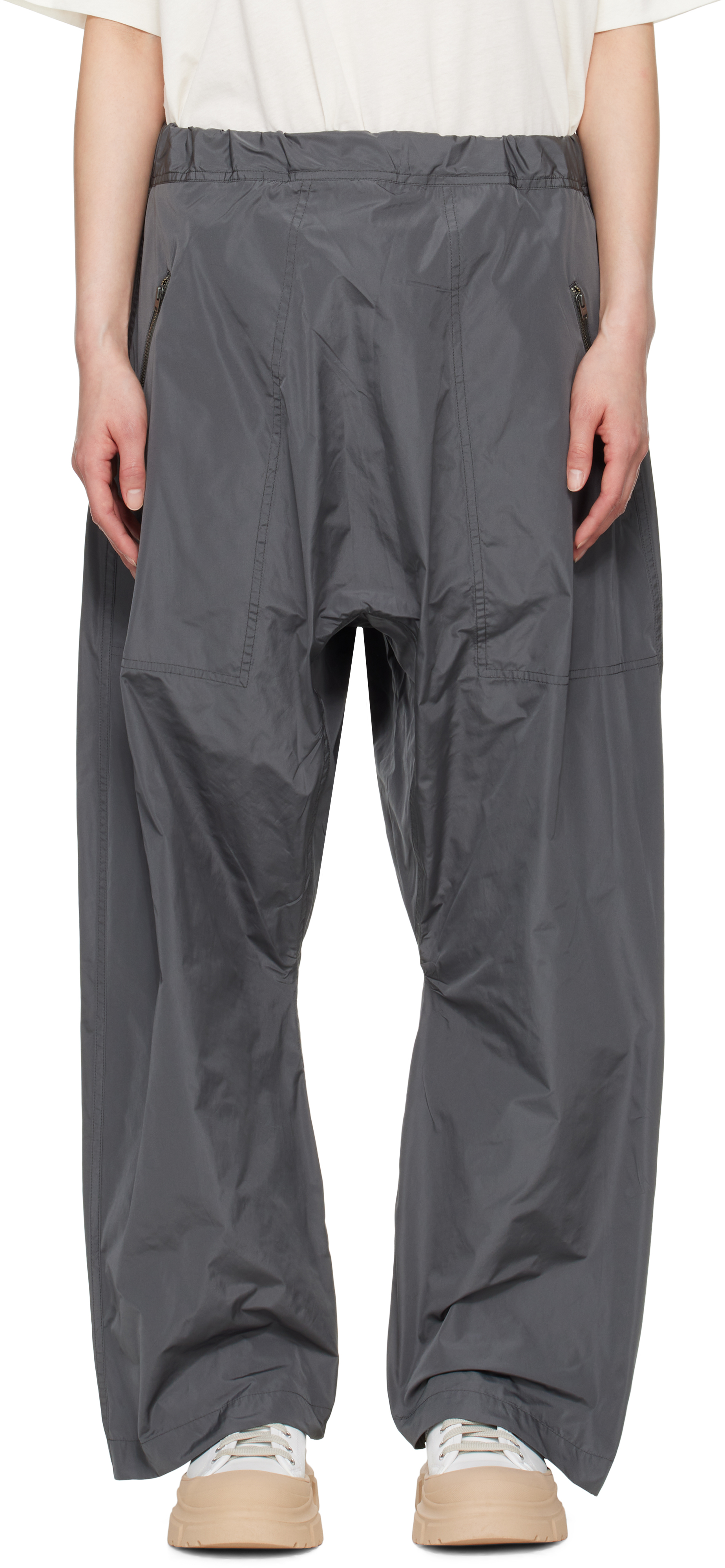 Gray Pack Trousers