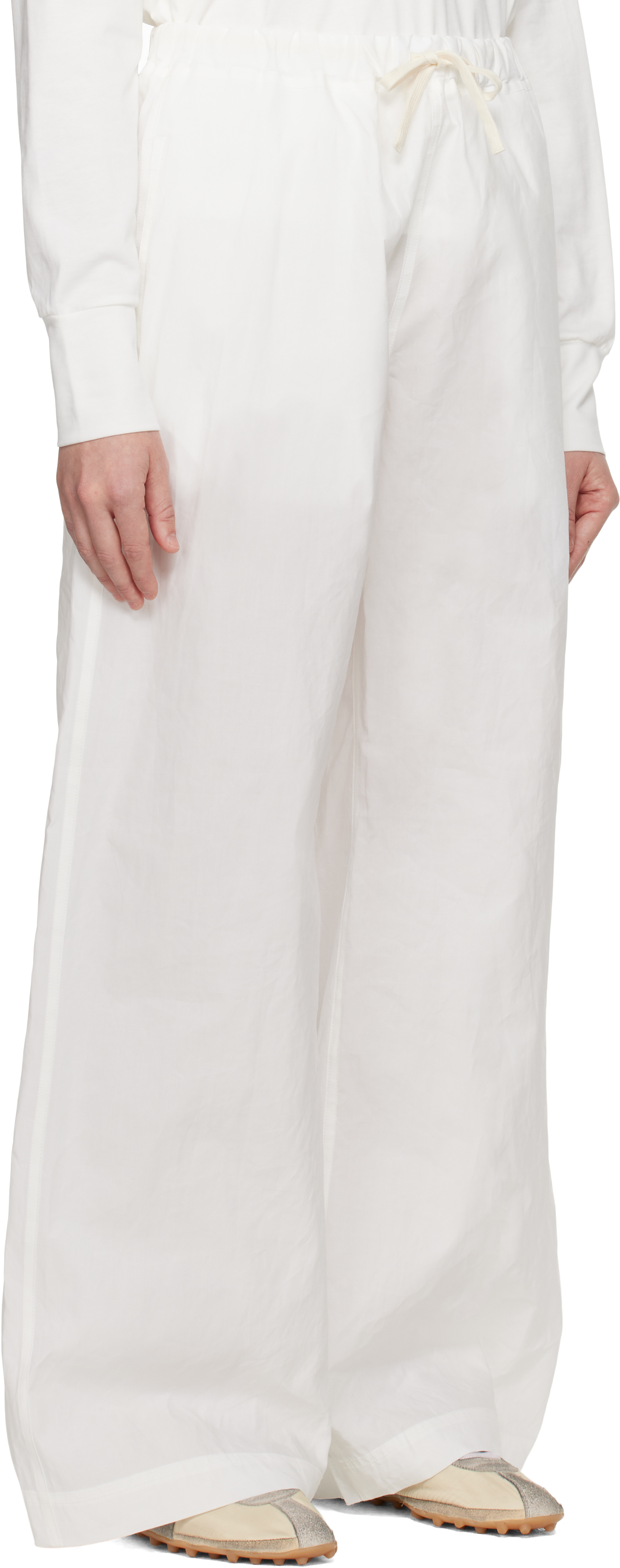 Sofie D'hoore Off-white Pleven Trousers