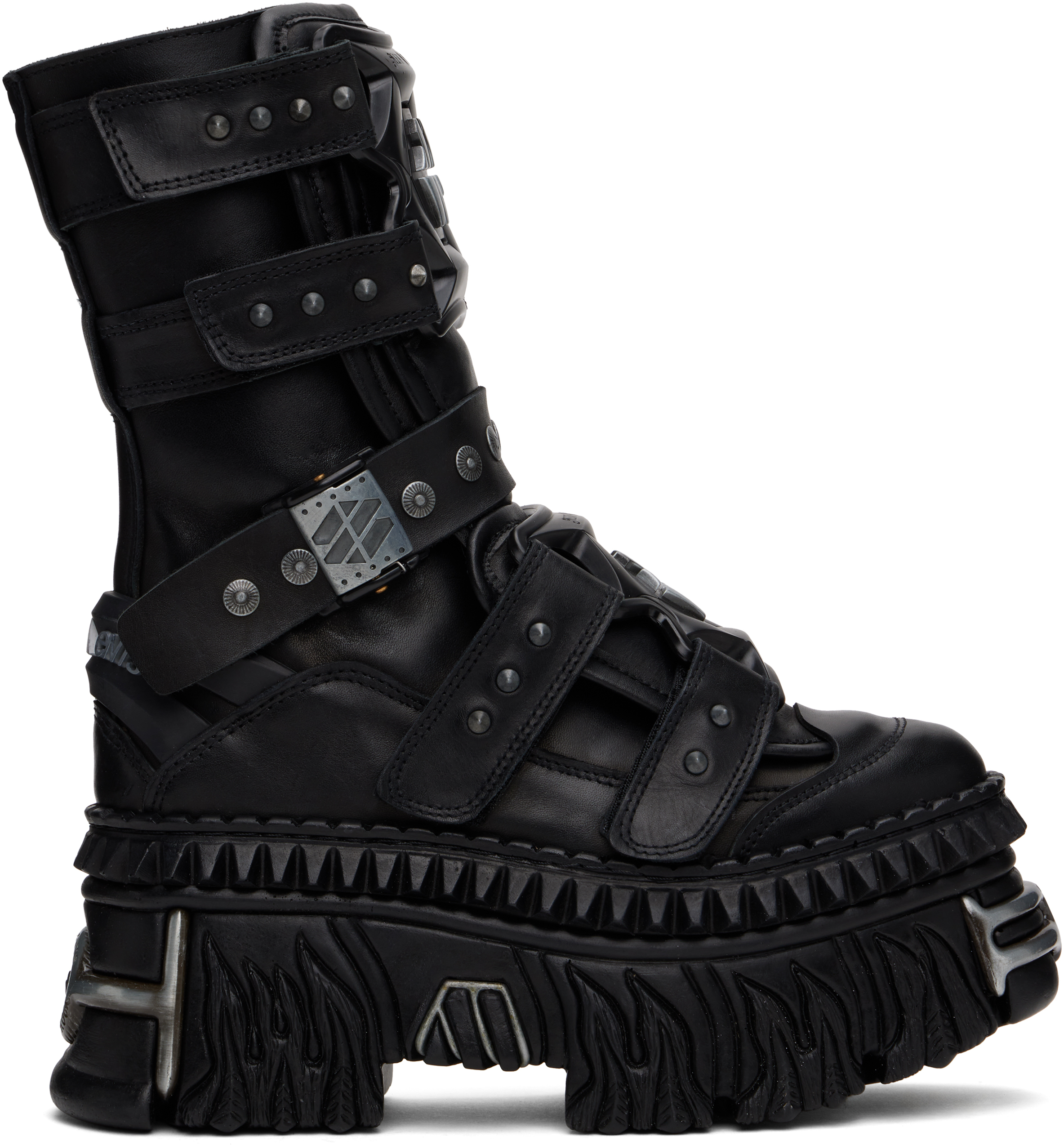 Vetements logo fashion boots