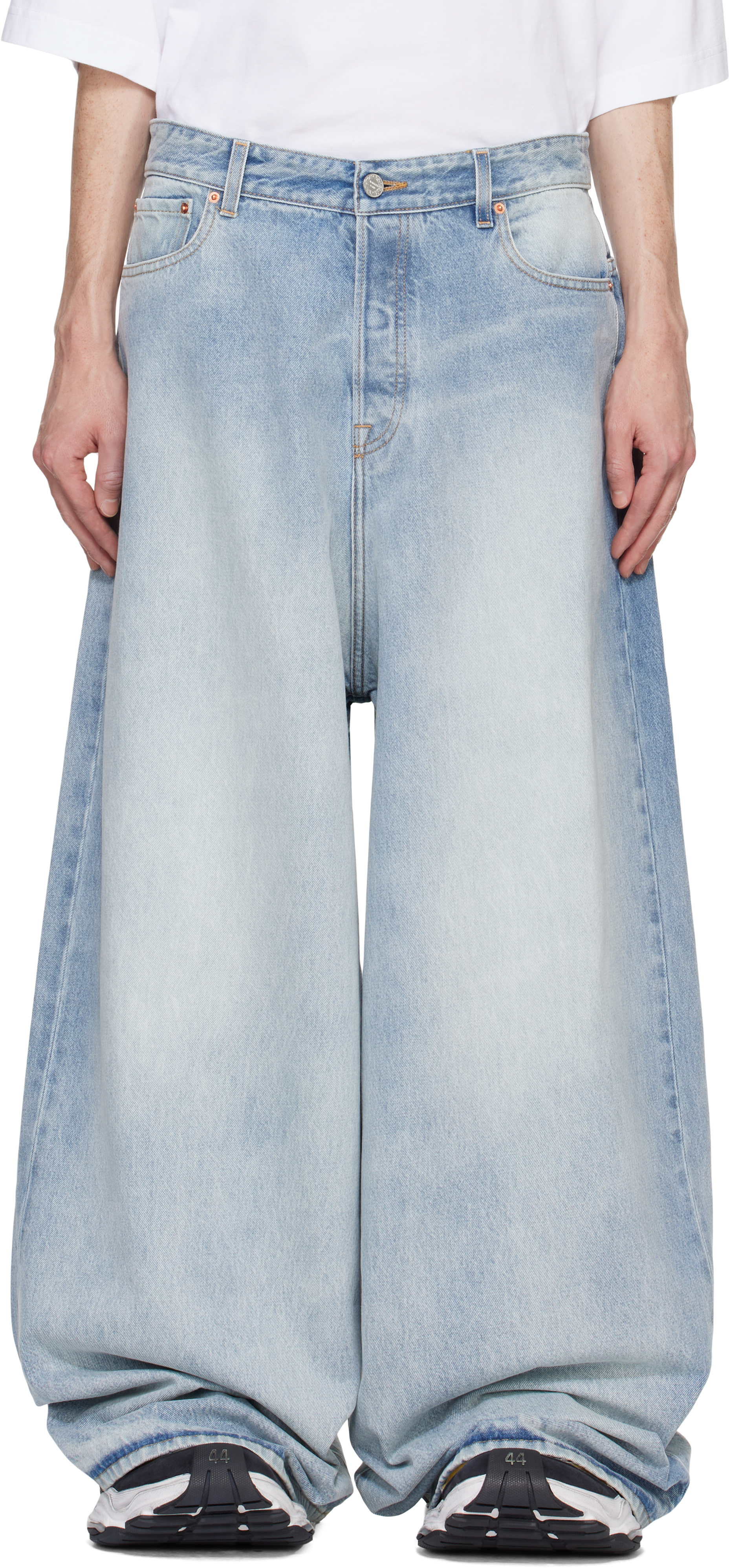 Blue Oversized Baggy Jeans