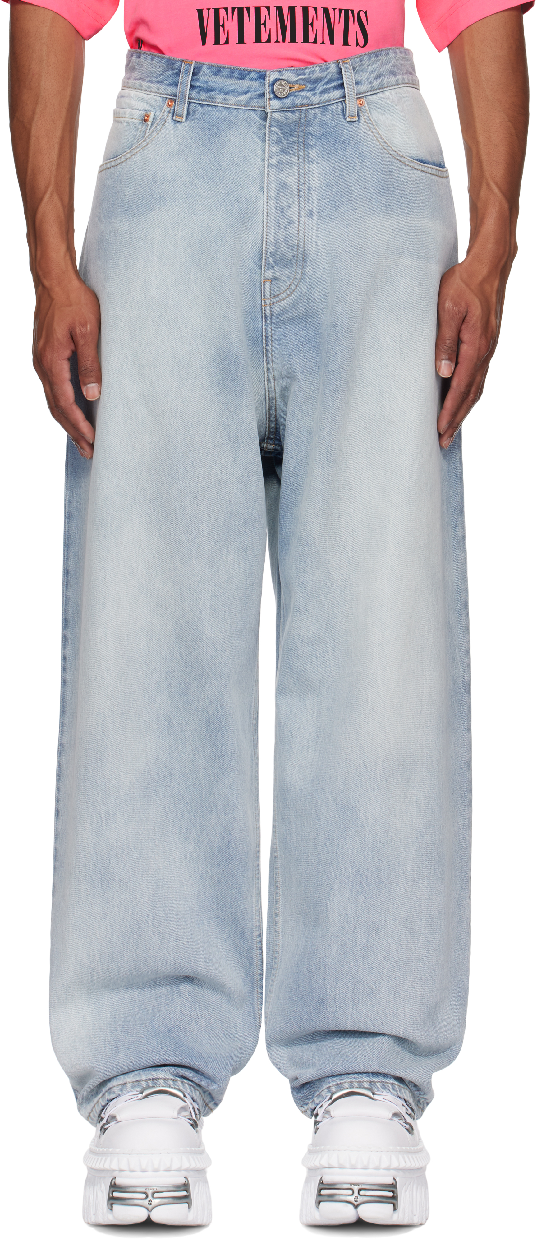 Blue Baggy Jeans