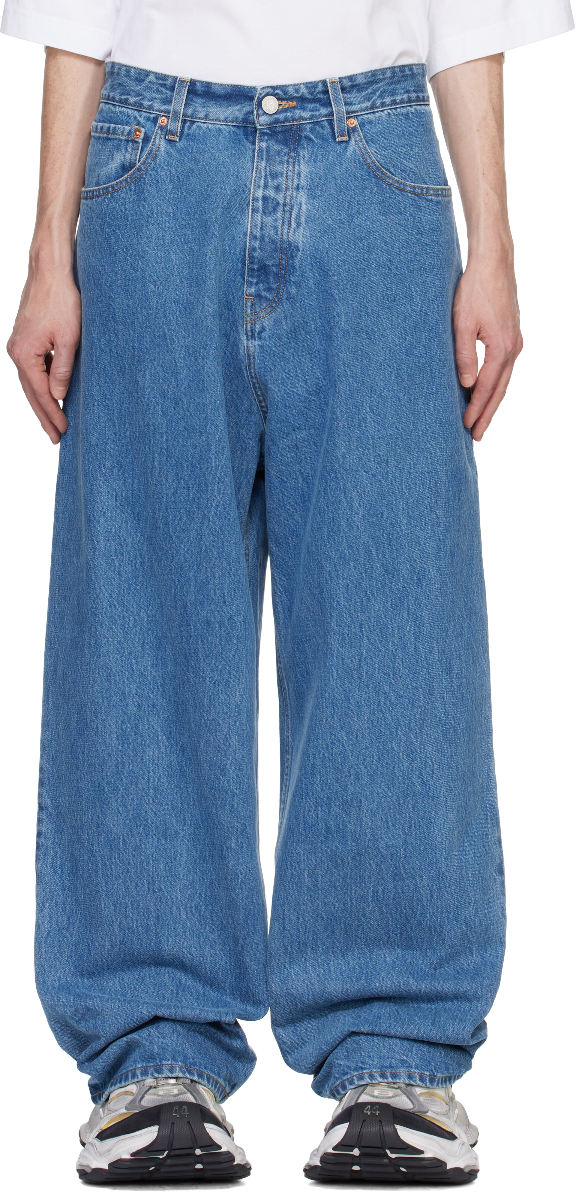 Blue Baggy Jeans