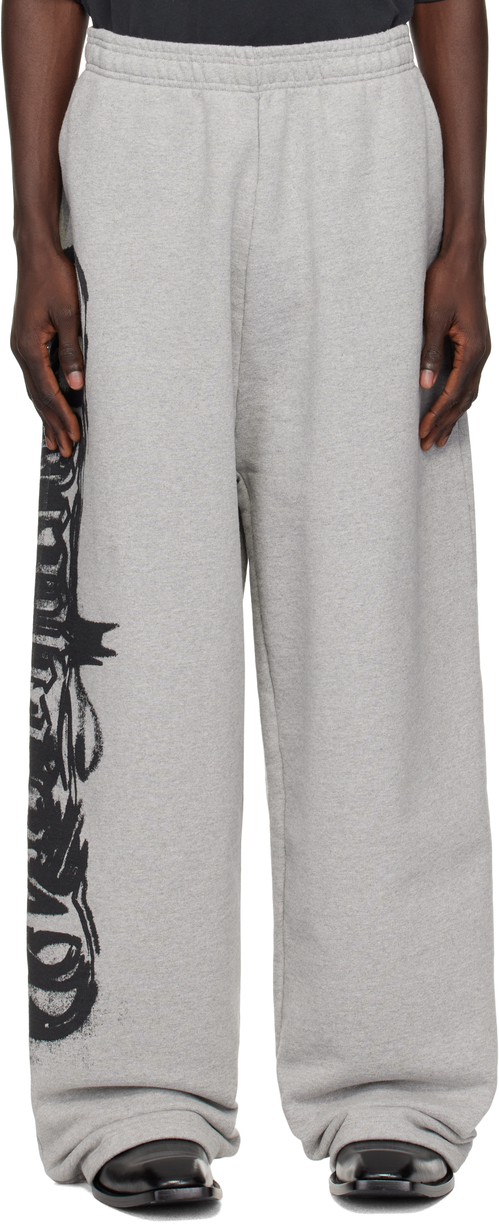 Gray Goth Sweatpants