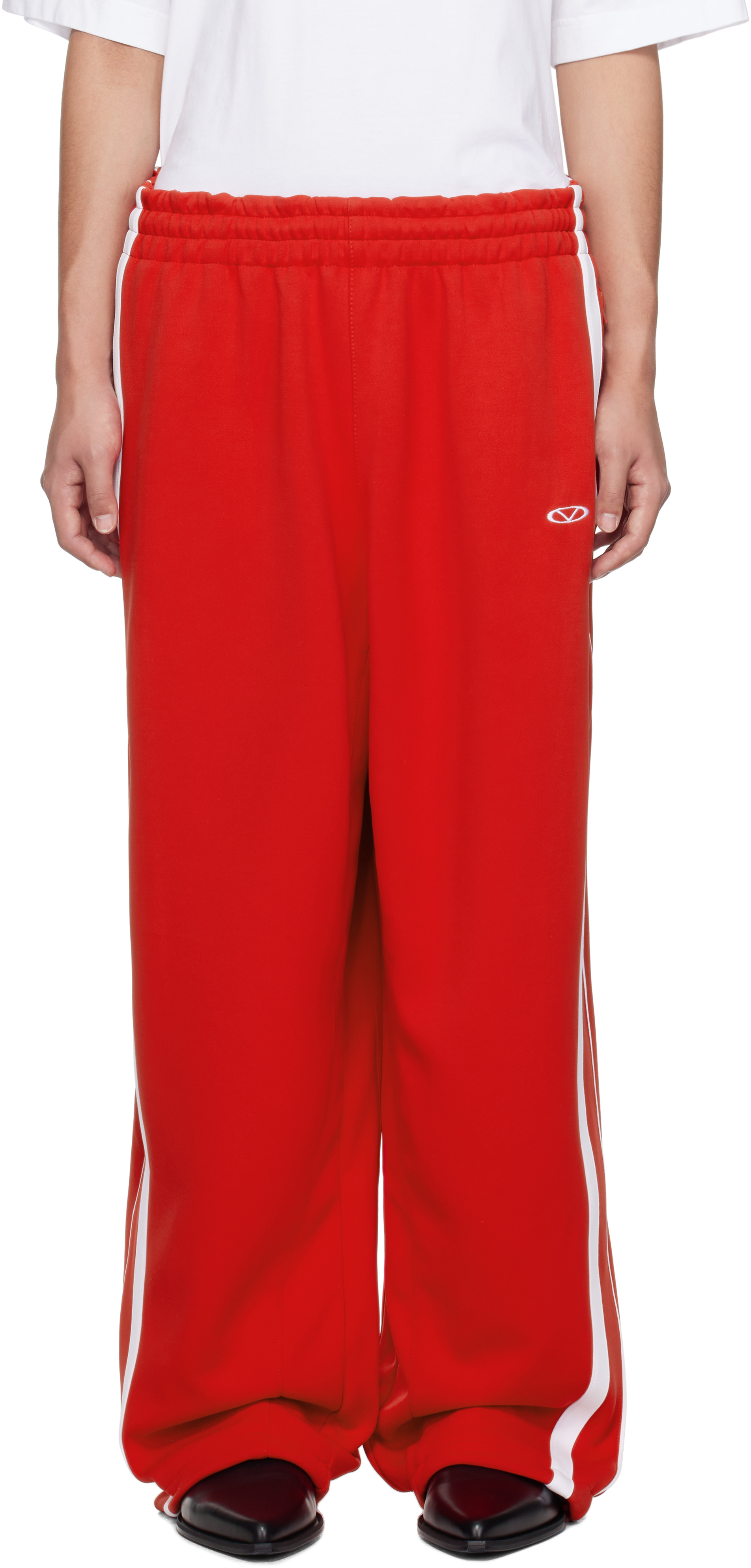 Red Oval Logo Gym Sweatpants