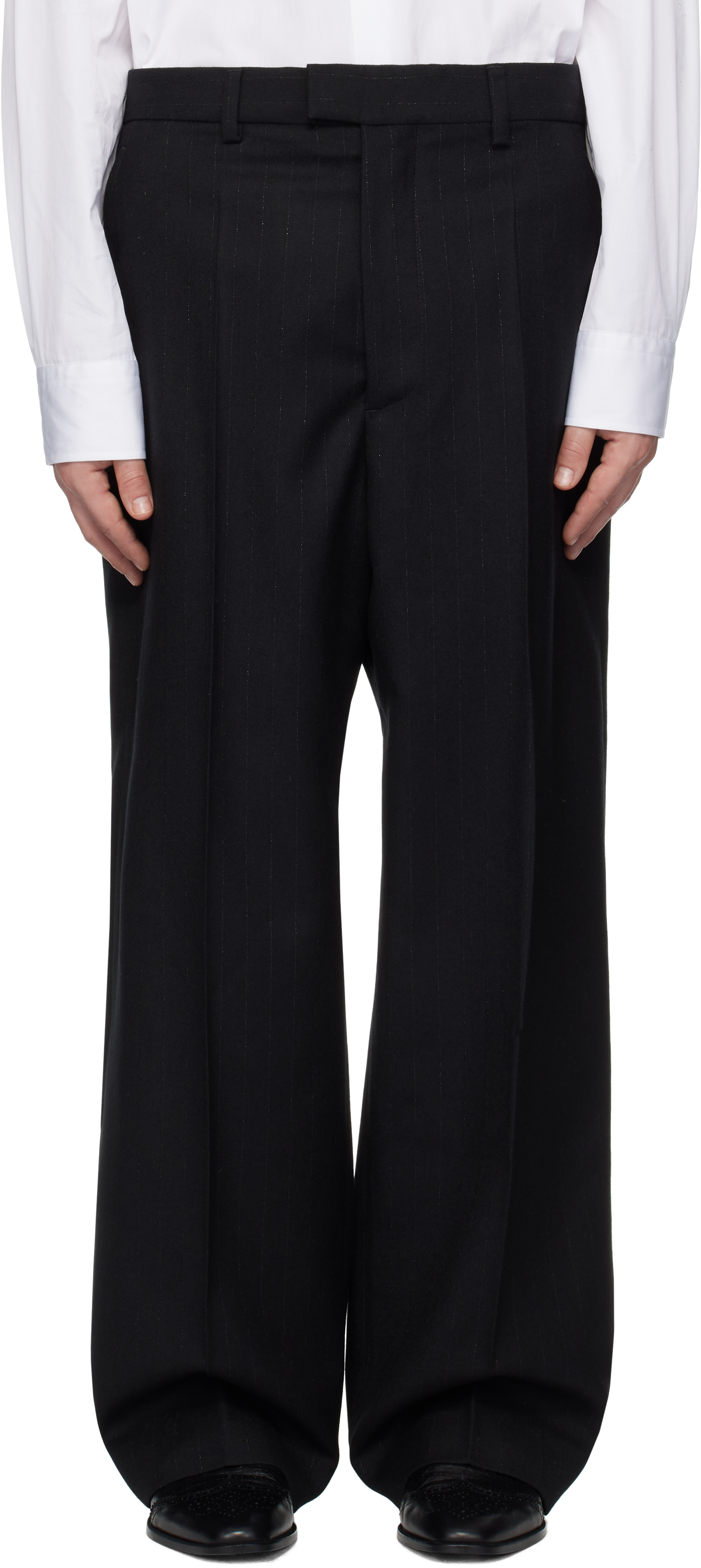 Black Evening Tailored Pants