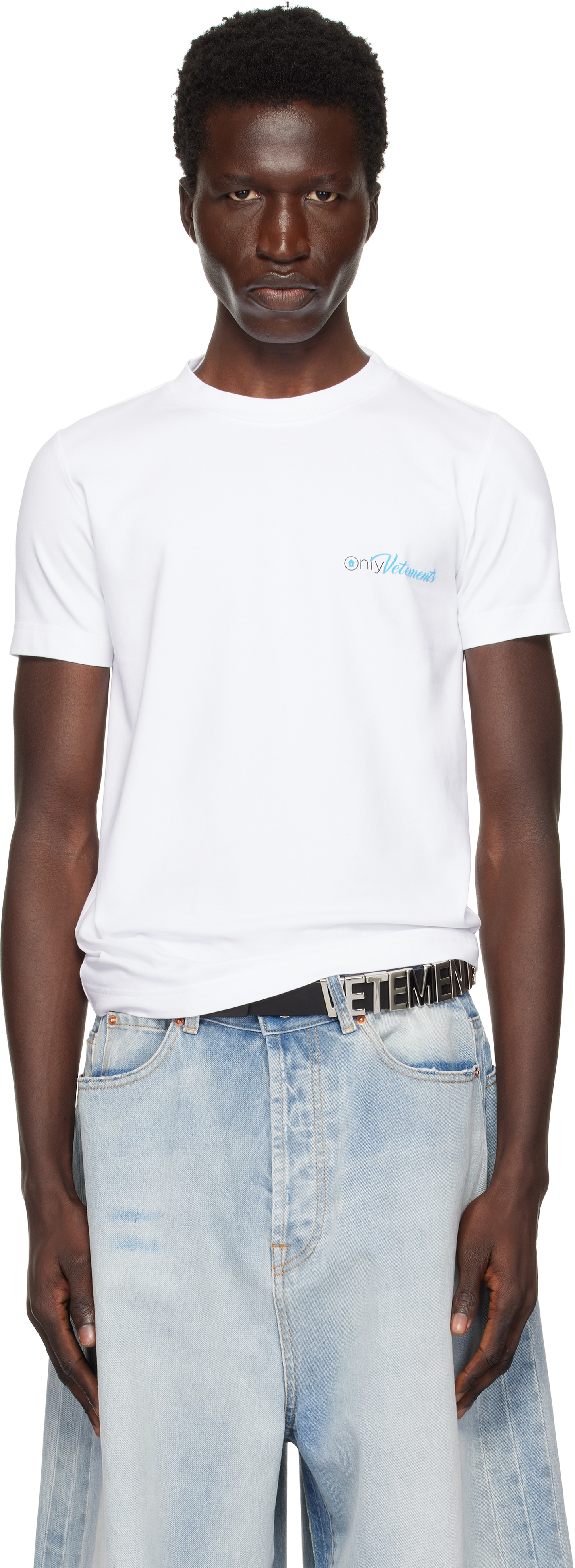 White 'Only Vetements' T-shirt