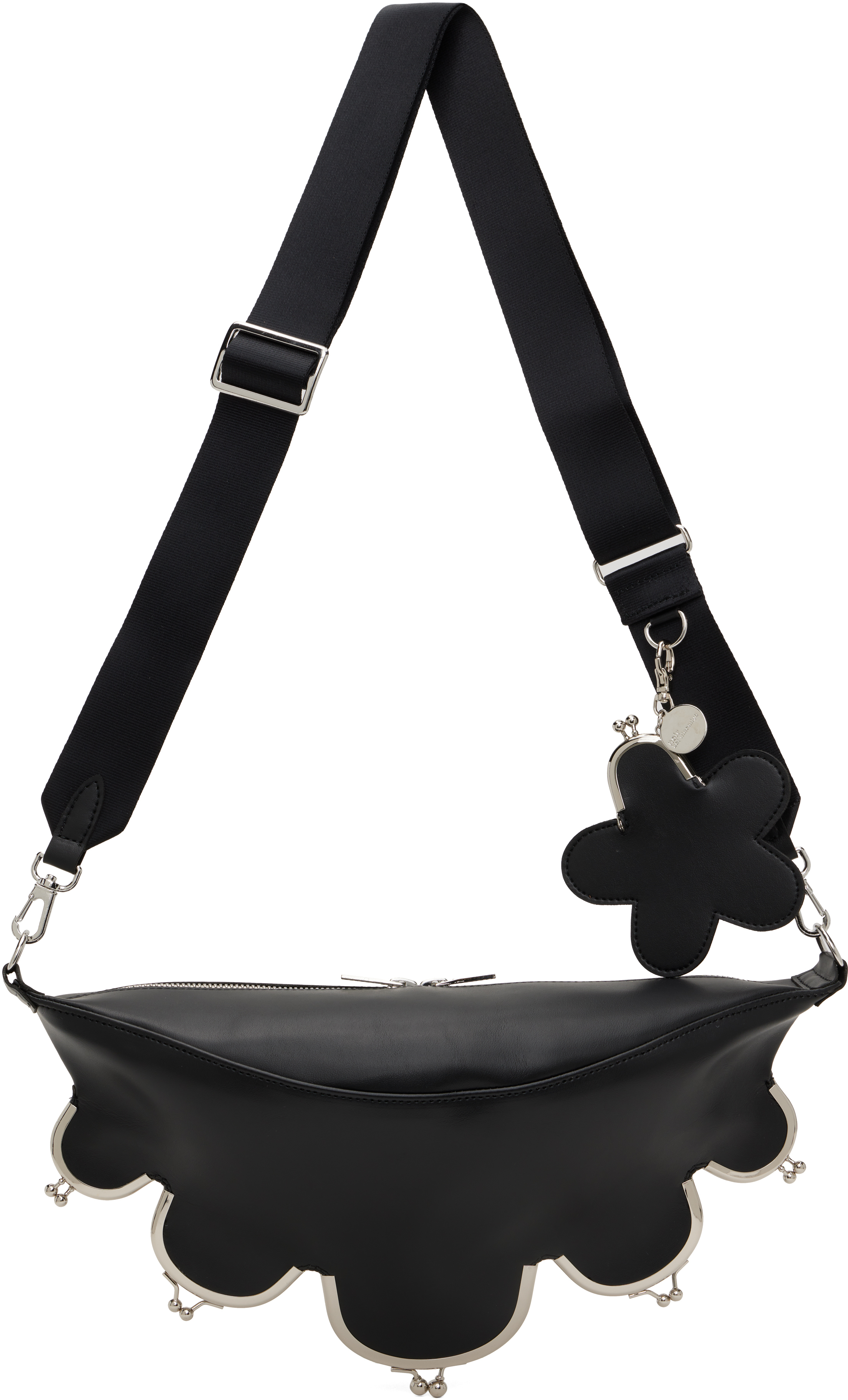 NOIR KEI NINOMIYA BLACK SYNTHETIC LEATHER BAG 