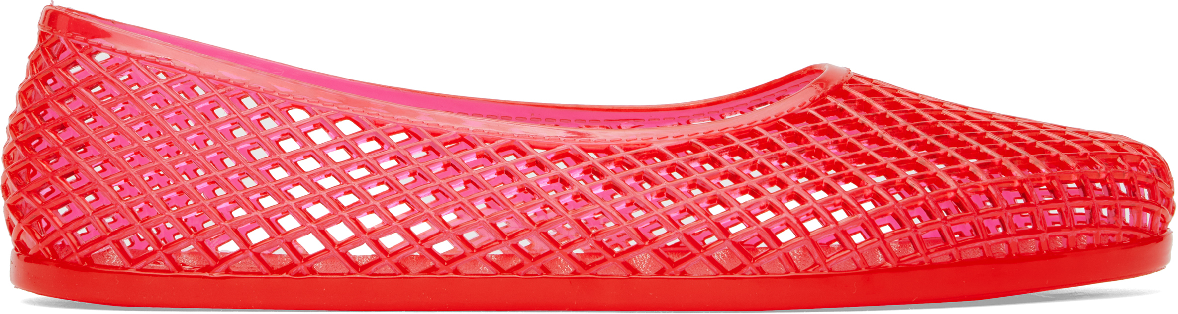 Ancient Greek Sandals Iro Pvc Ballet Flats In Red