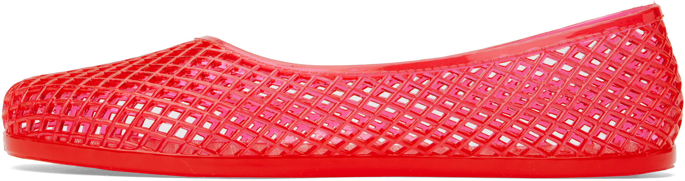 Ancient Greek Sandals Iro Pvc Ballet Flats In Red