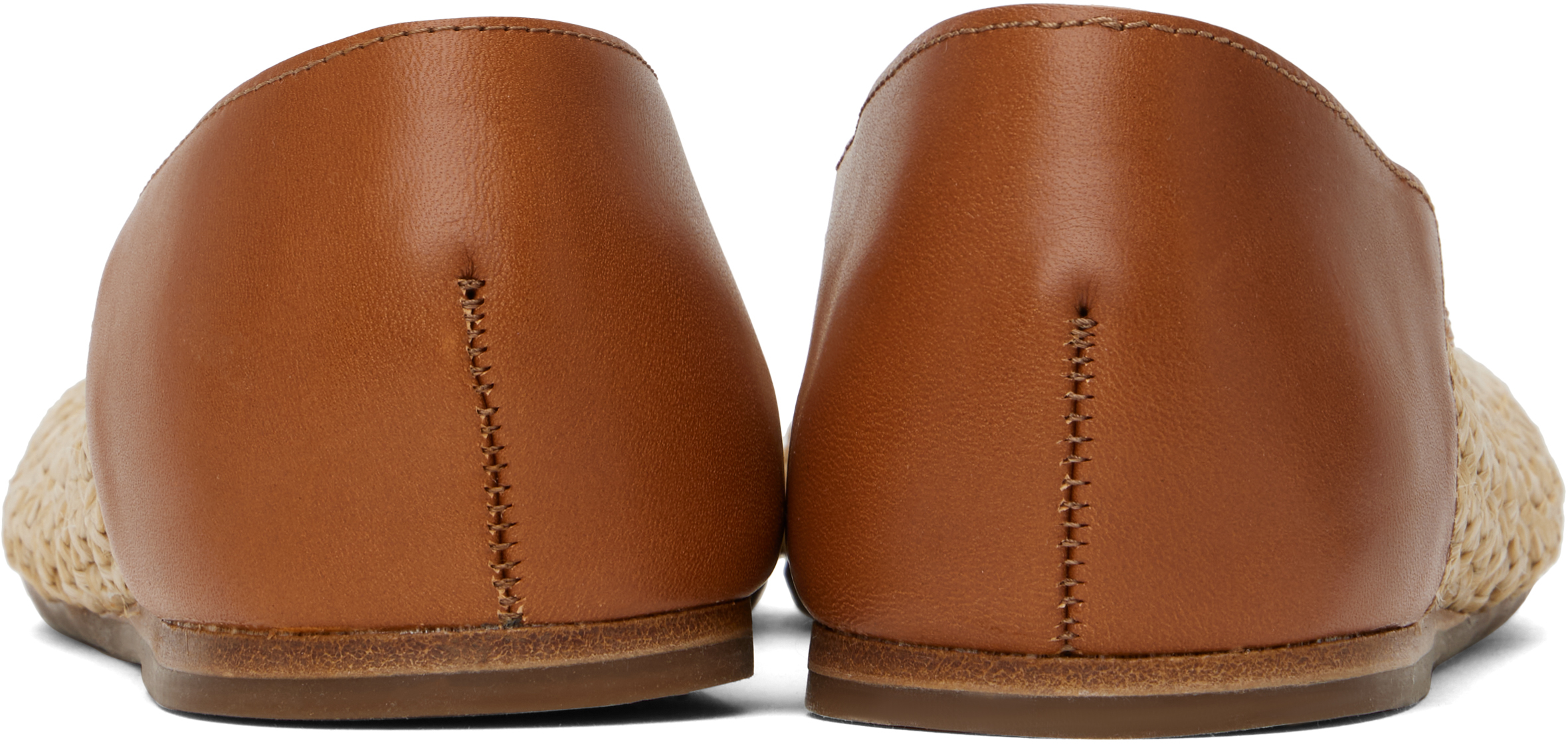 ANCIENT GREEK SANDALS BEIGE & TAN AEROPI BALLERINA FLATS