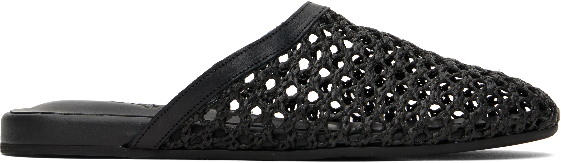 Black 'The Slipper' Slippers