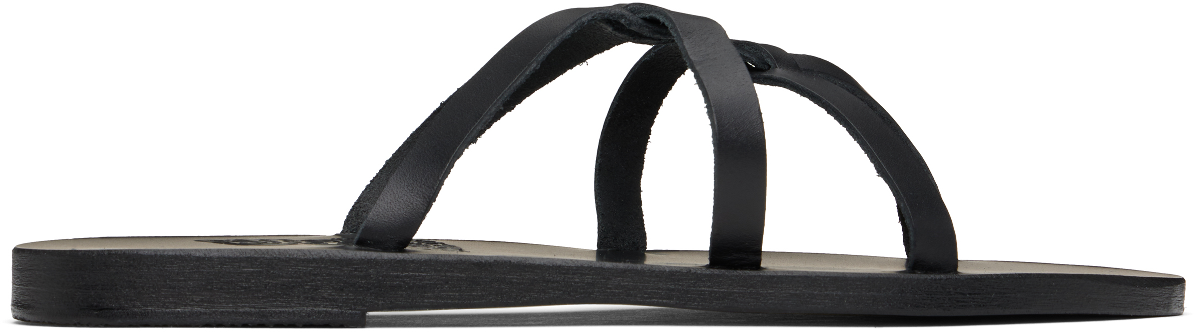 Black Egopi Sandals