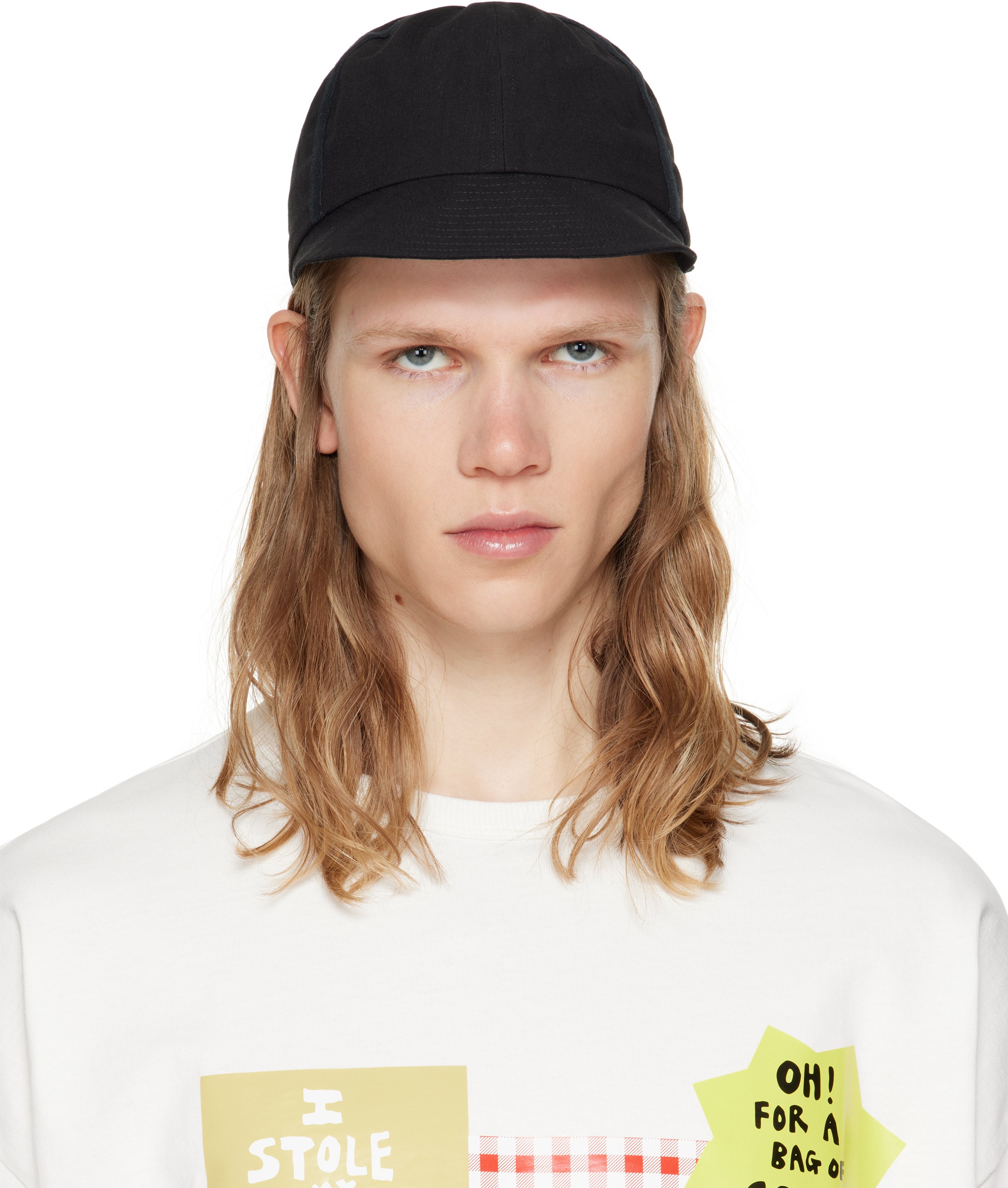 新品 TOOGOOD 25ss THE PAINTER CAP Toogood: Black 'The Painter' Cap | SSENSE