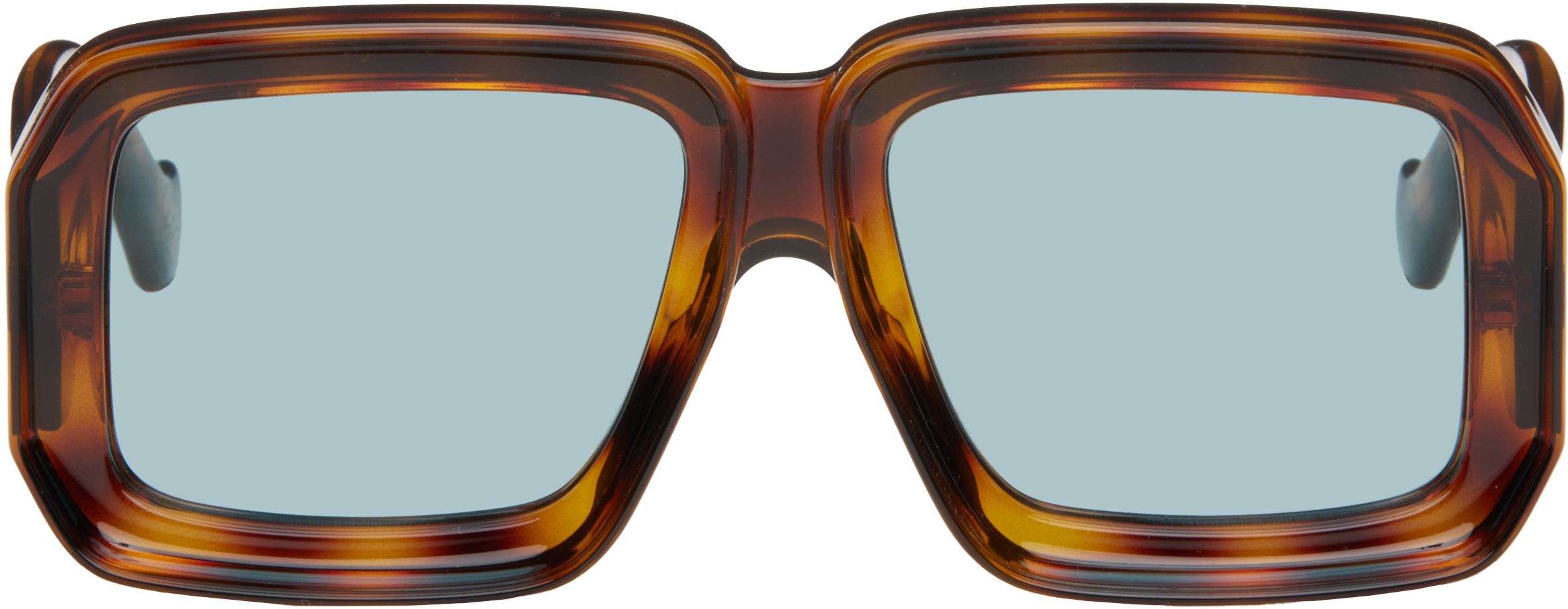 【LOEWE】Paulas Ibiza スクエア サングラス ブラウン LOEWE: Paula's Ibizaコレクション ブラウン Dive In Mask