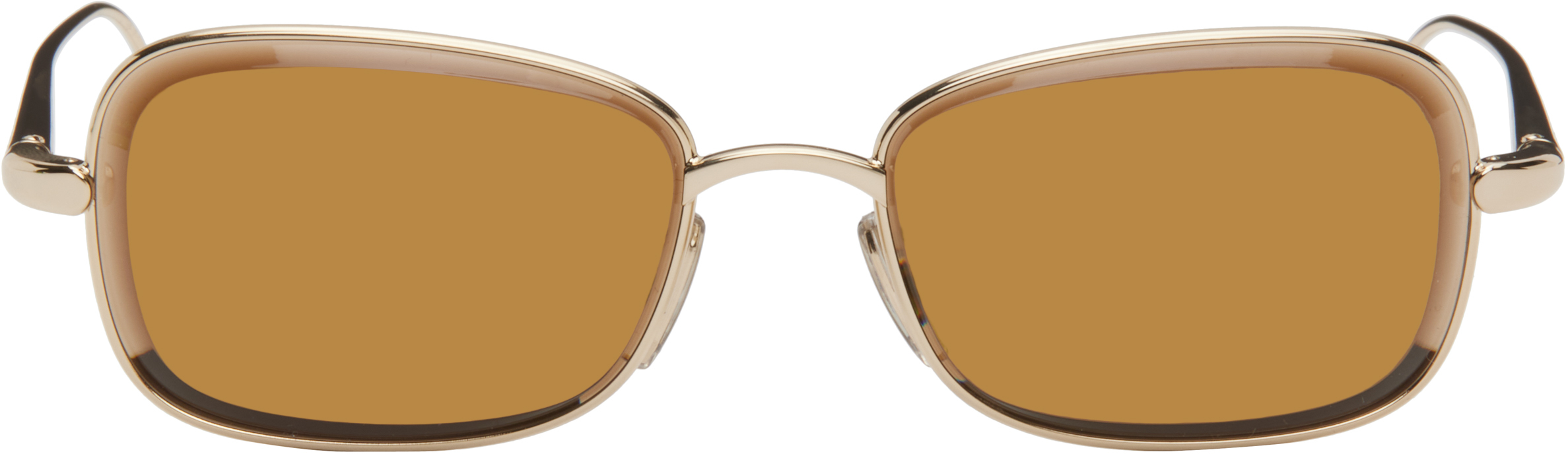 Gold Seashell Sunglasses