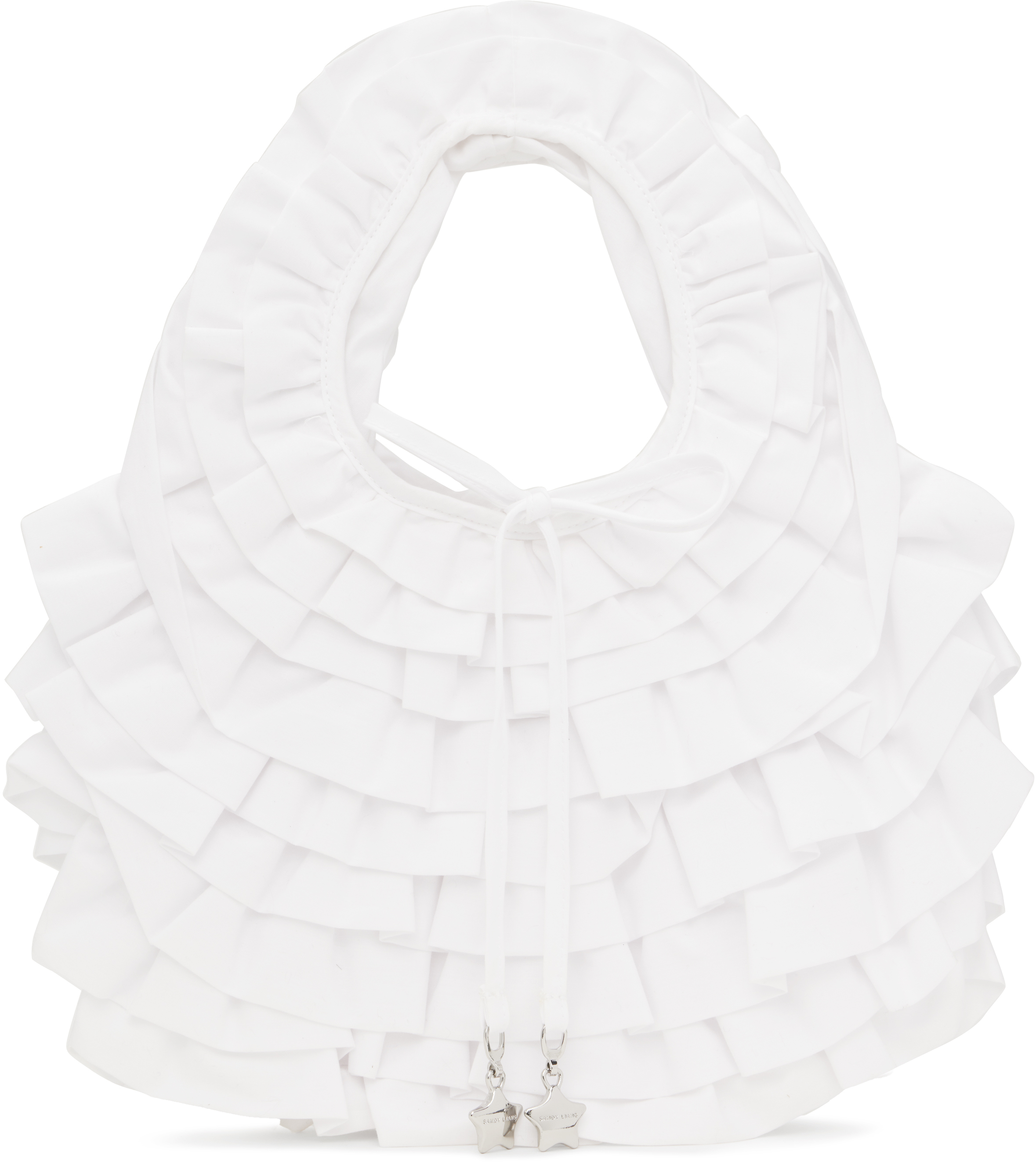 Sandy Liang White Napa Bag In White