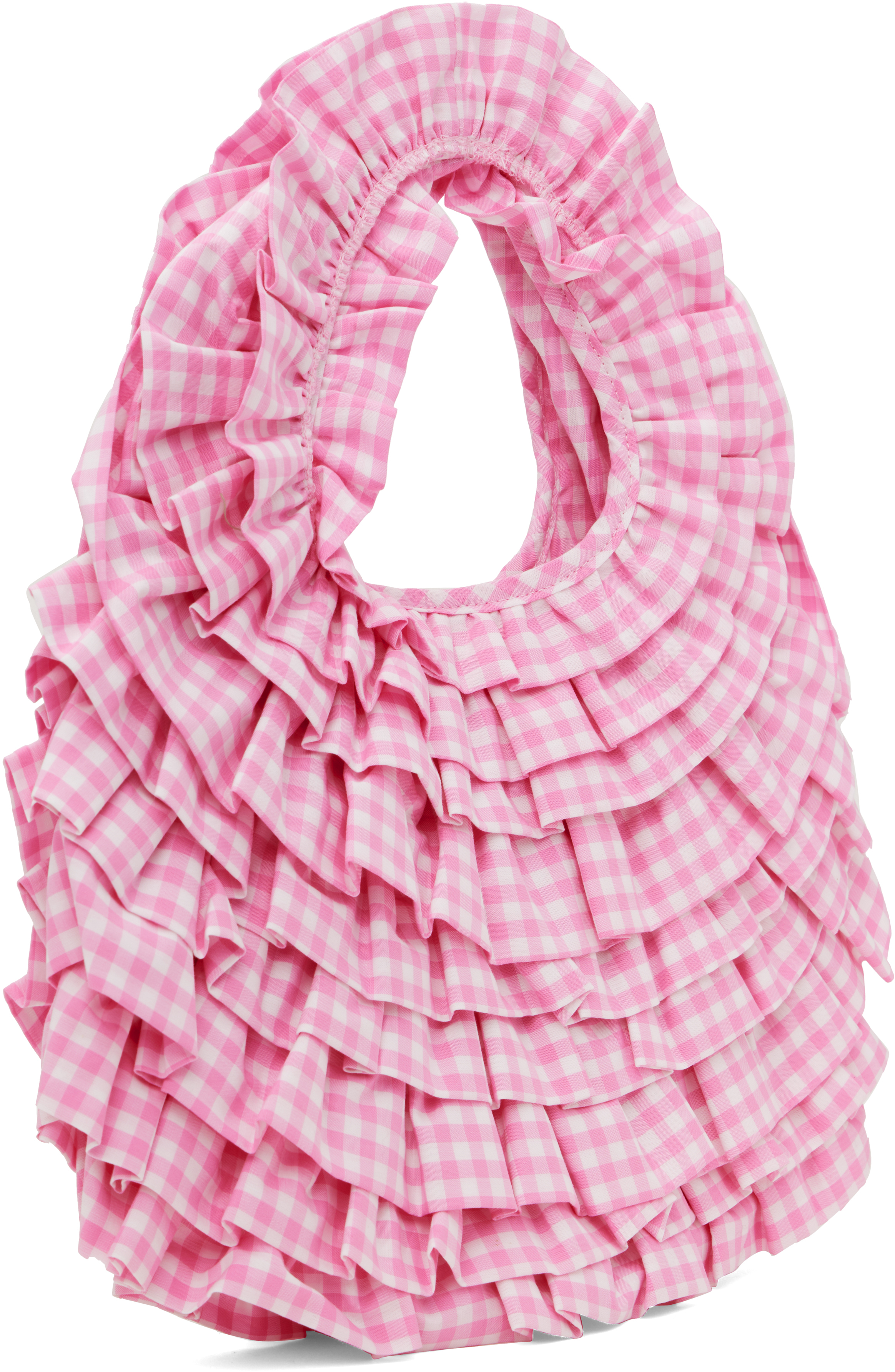 Sandy Liang Pink Napa Bag In Pink Multi