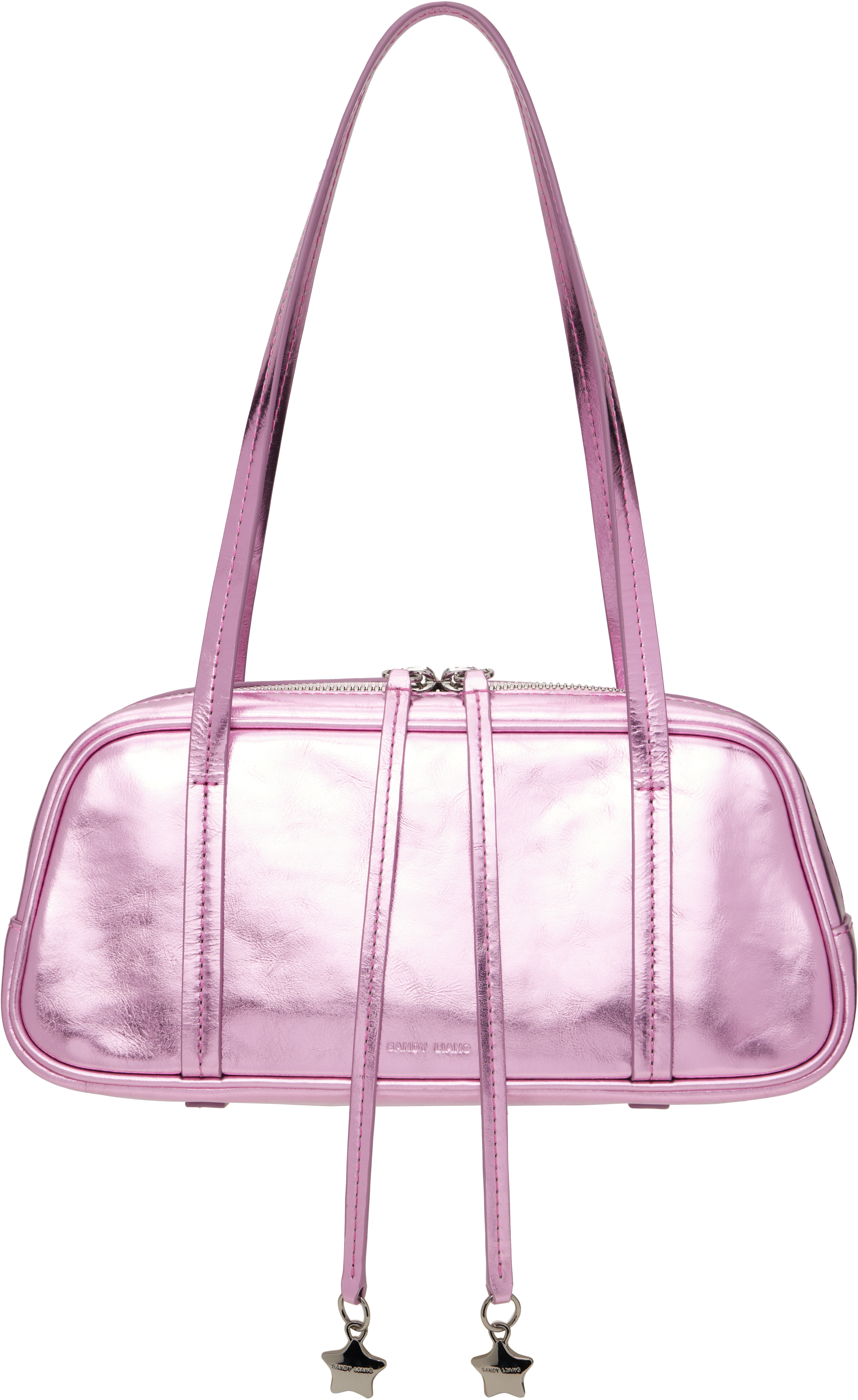 Sandy Liang: Pink Twin Bag | SSENSE Sandy Liang: Pink Twin Bag | SSENSE