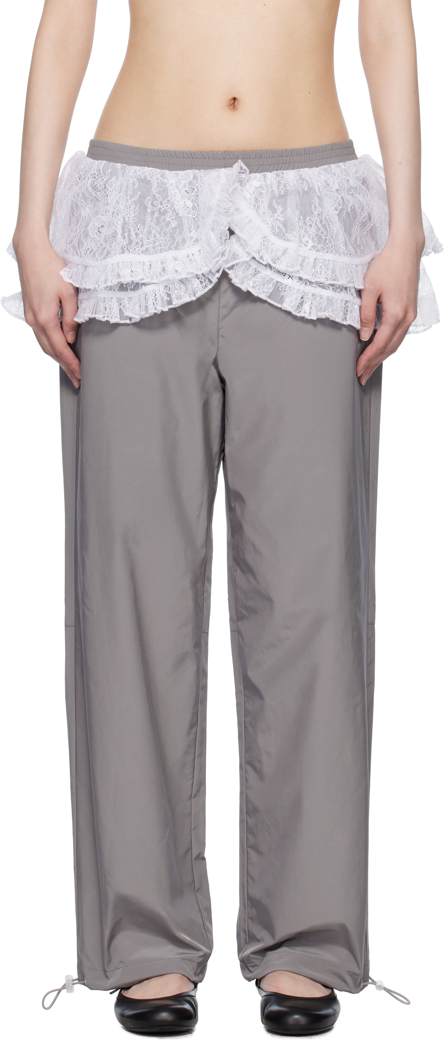 Gray Rodez Trousers