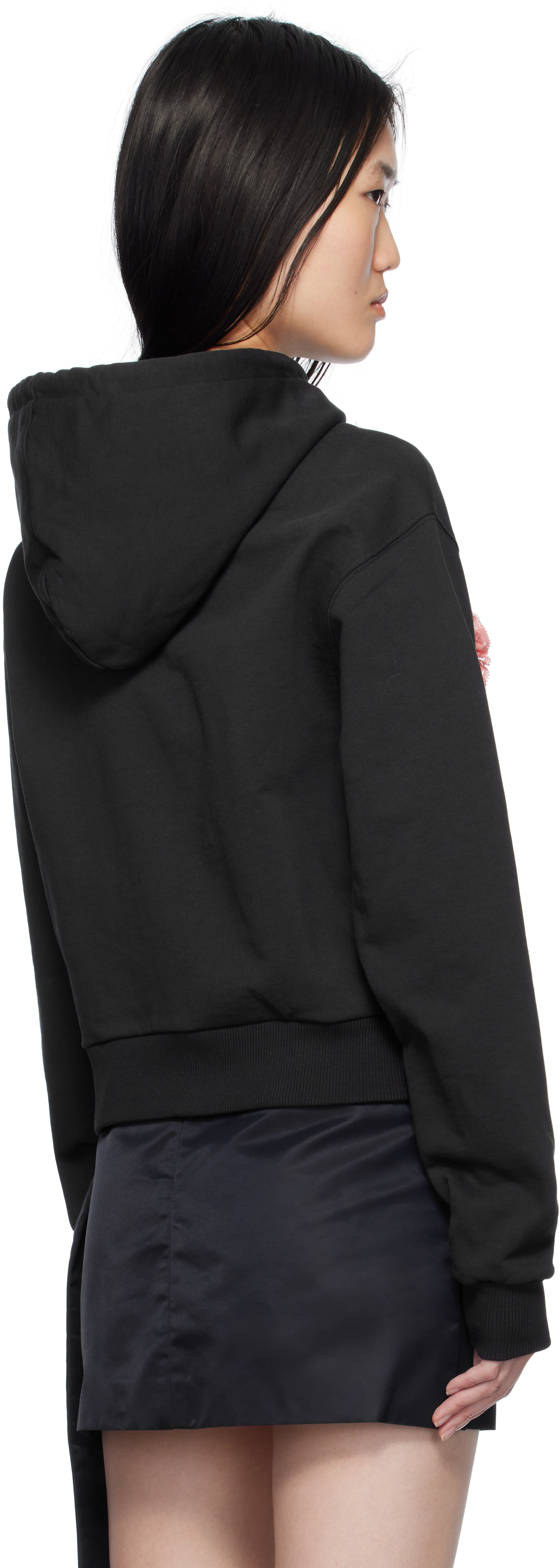 SANDY LIANG BLACK REGINA HOODIE