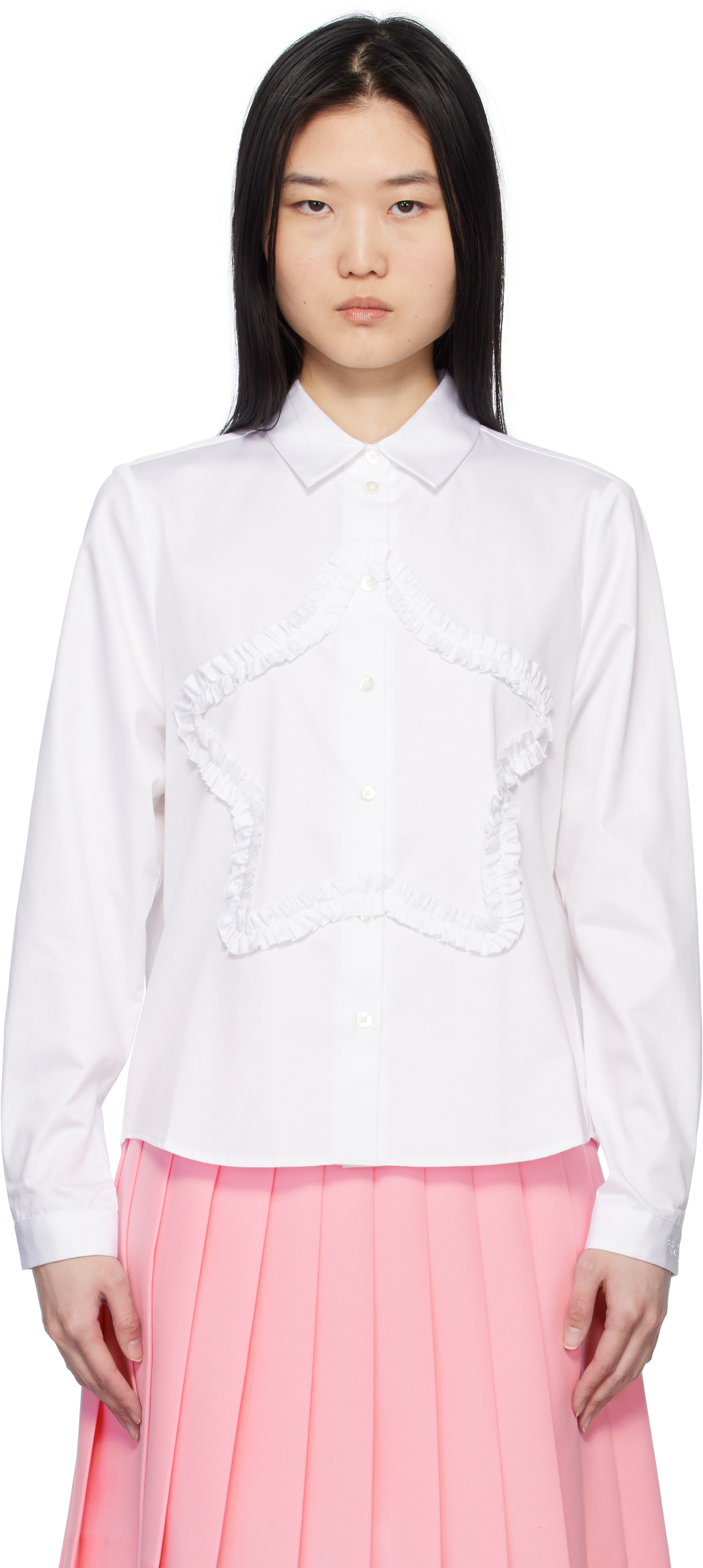 SANDY LIANG WHITE SIRIUS SHIRT 